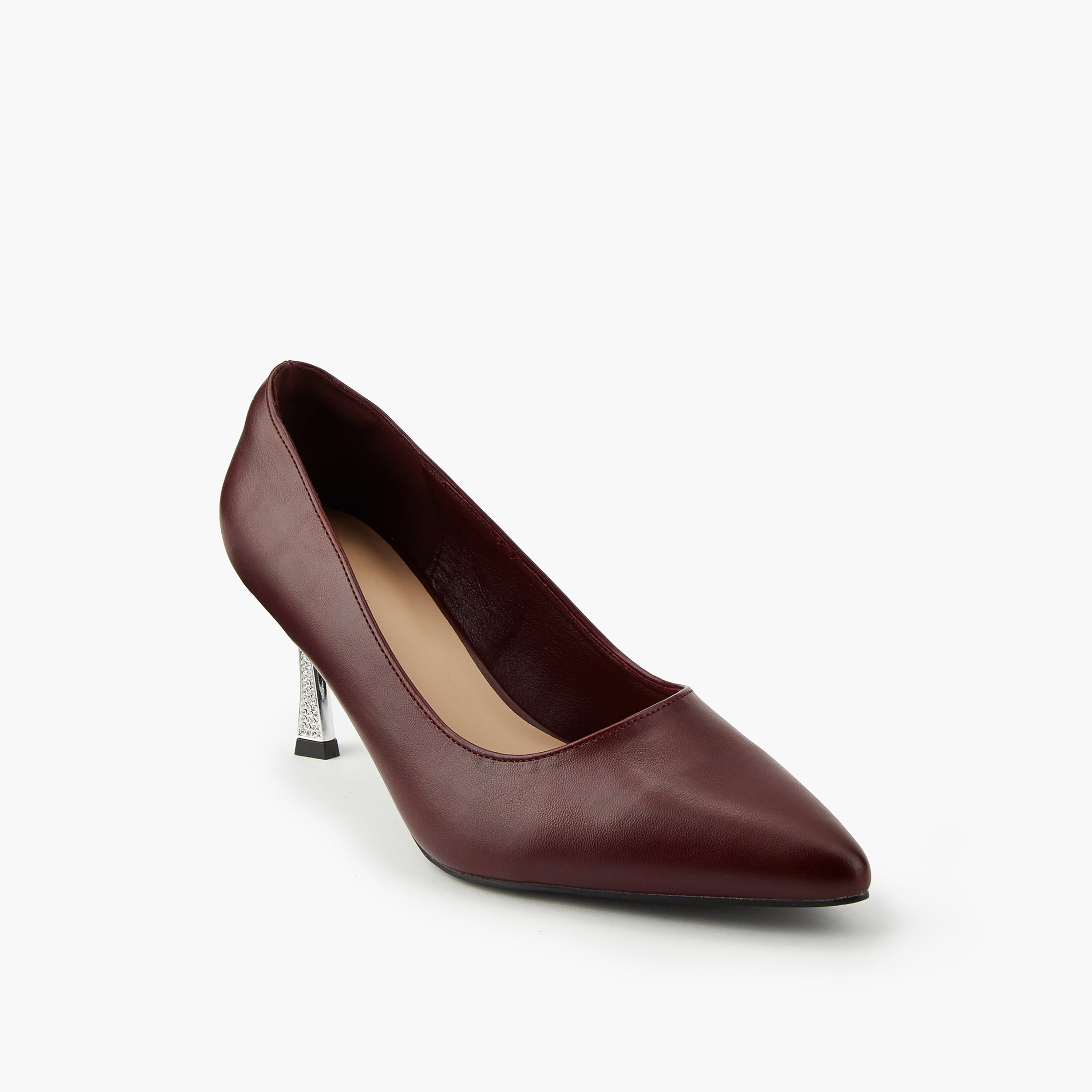 Flora Bella Women's Pointed Toe Stiletto Heel Pumps-women-shoes-heels-image-3