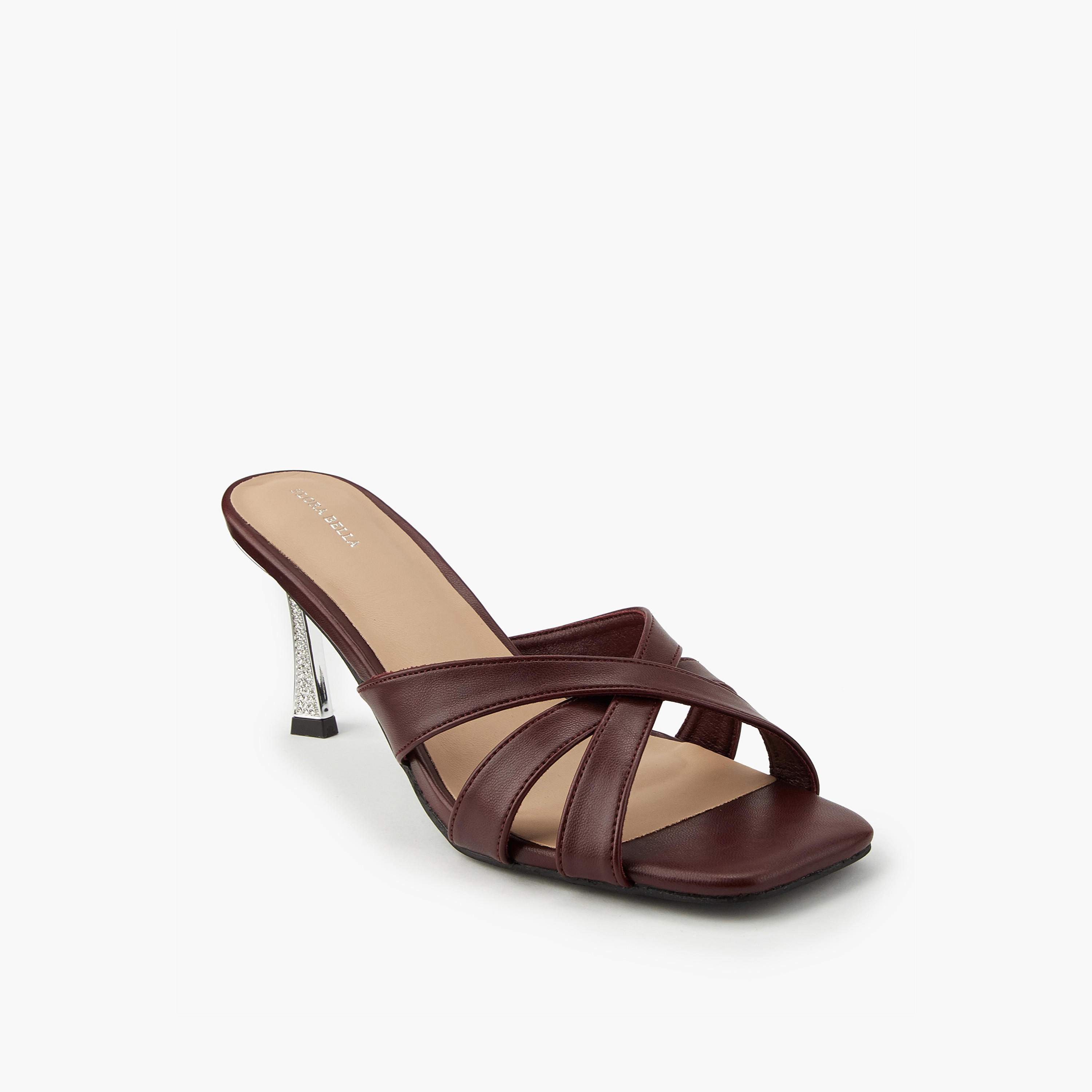 Flora Bella Women's Stiletto Heel Slip-On Sandals-women-shoes-sandals-heeled-image-3