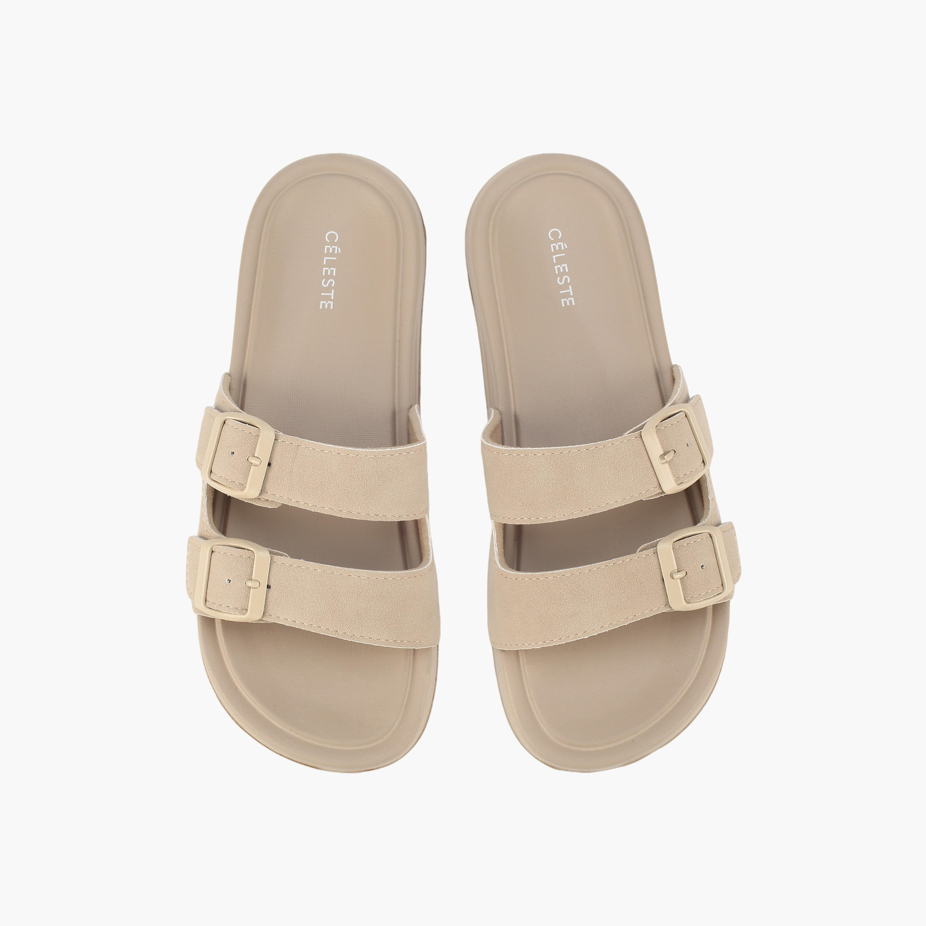 Celeste Women Buckle Detail Slides-women-shoes-flipflopsandslides-image-1