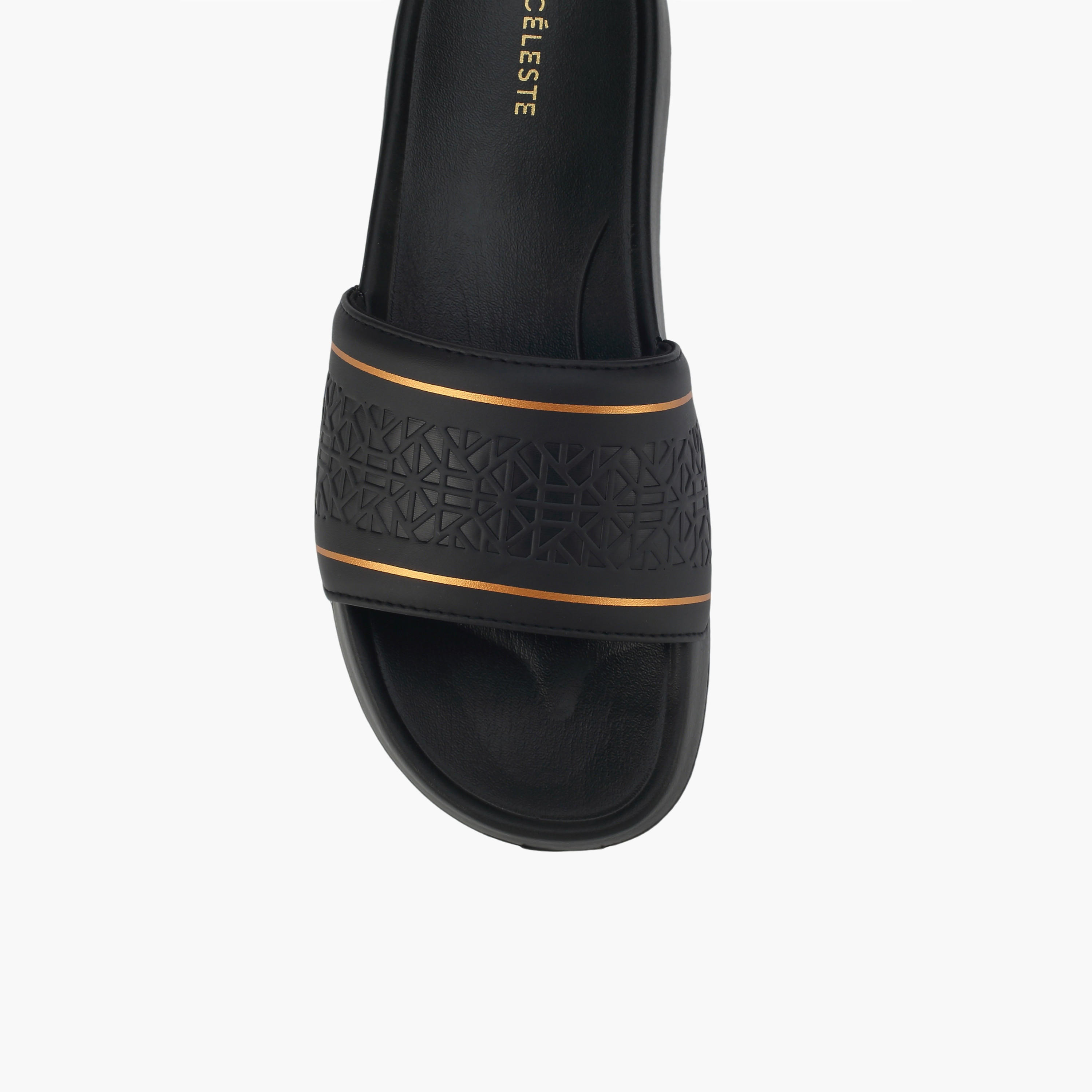 Celeste Women Embossed Slides-women-shoes-flipflopsandslides-image-3