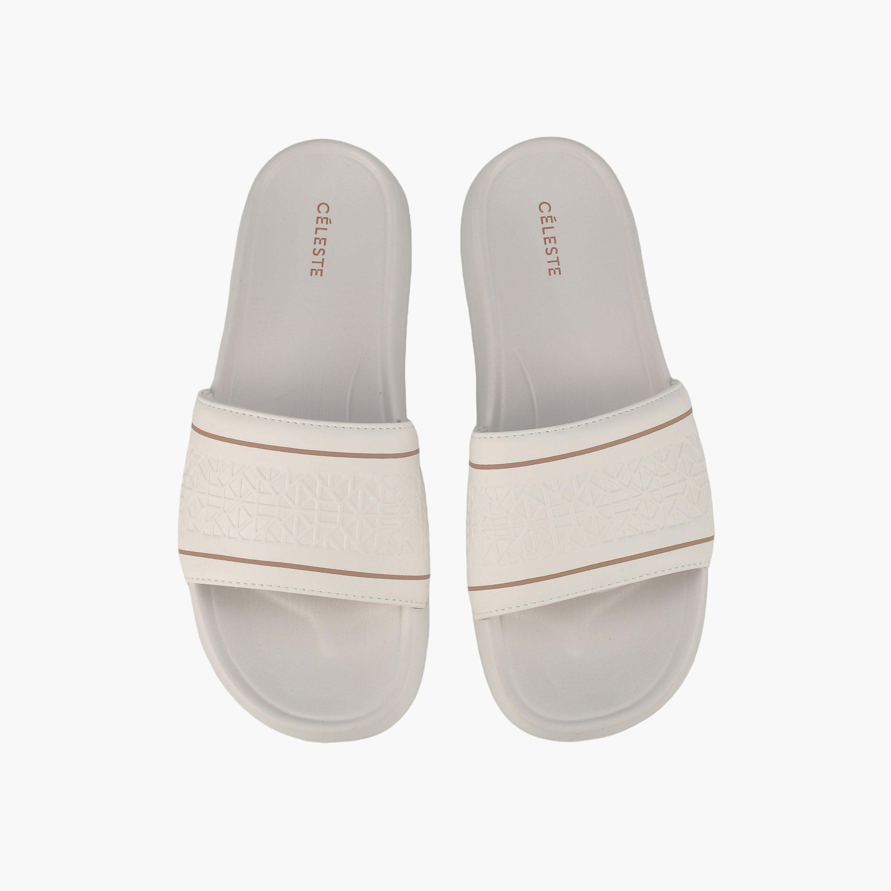 Celeste Women Embossed Slides-women-shoes-flipflopsandslides-image-1