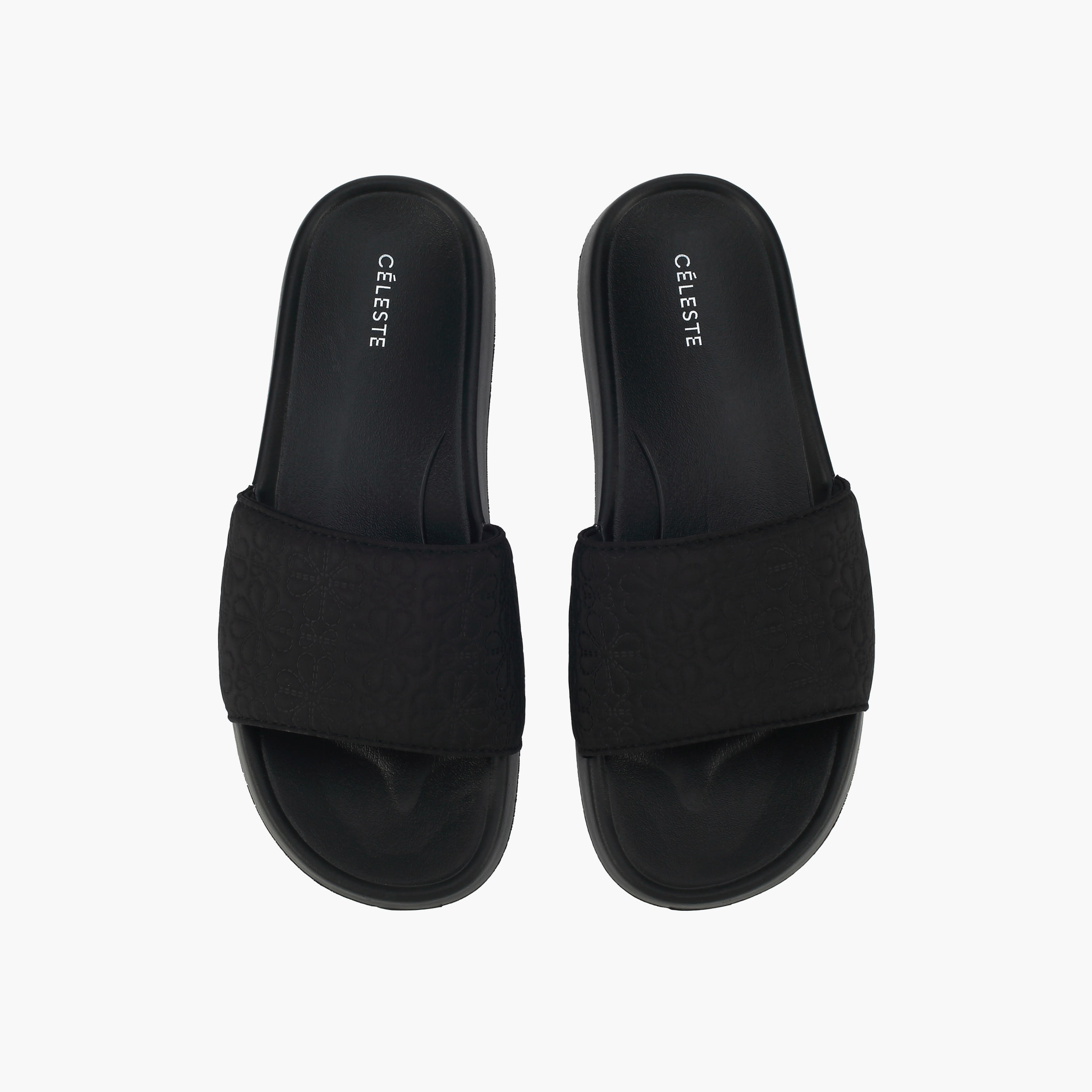 Celeste Women Textured Slides-women-shoes-flipflopsandslides-image-1