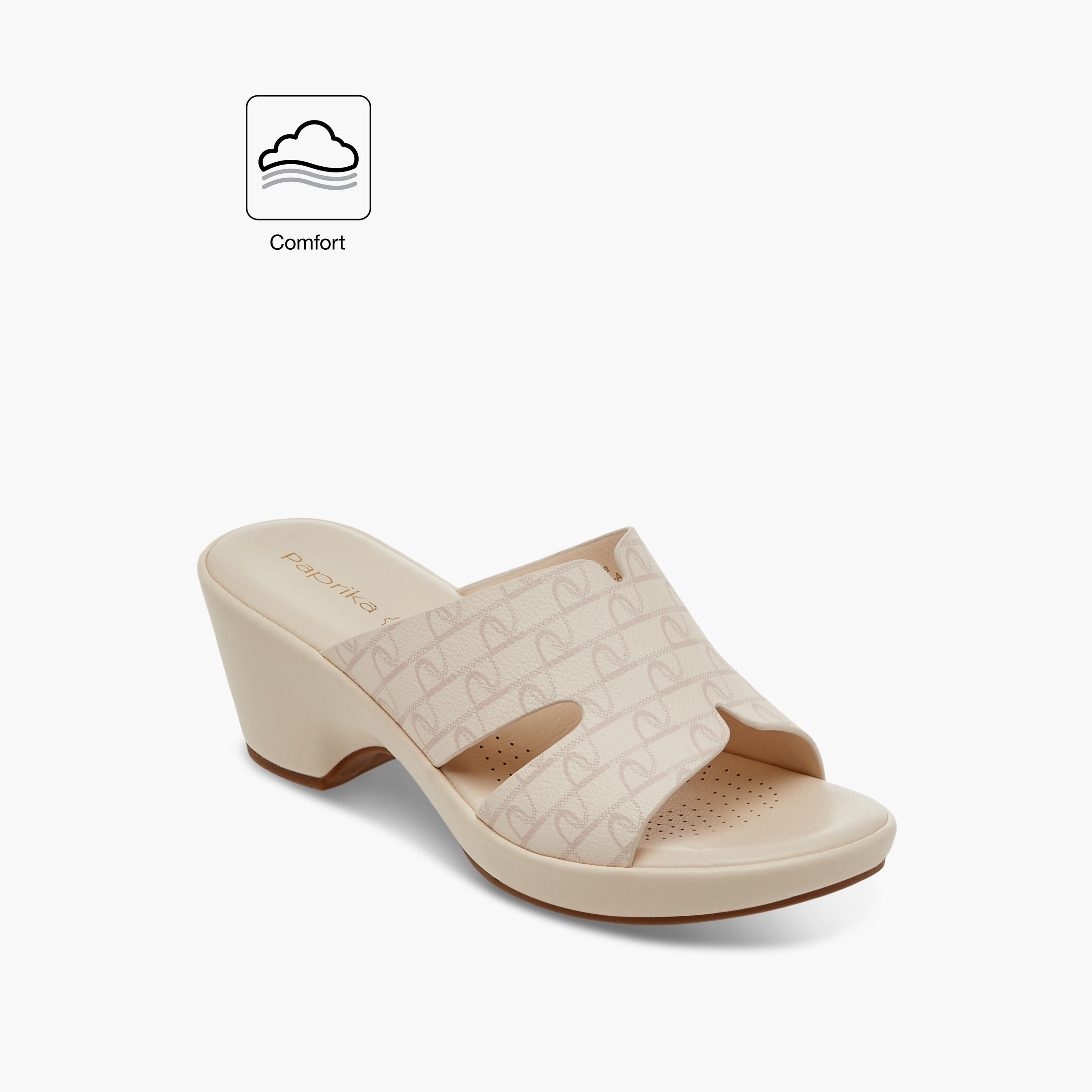 صندل مريح سهل الارتداء بكعب سميك وطبعات من بابريكا-women-shoes-sandals-heeled-image-2