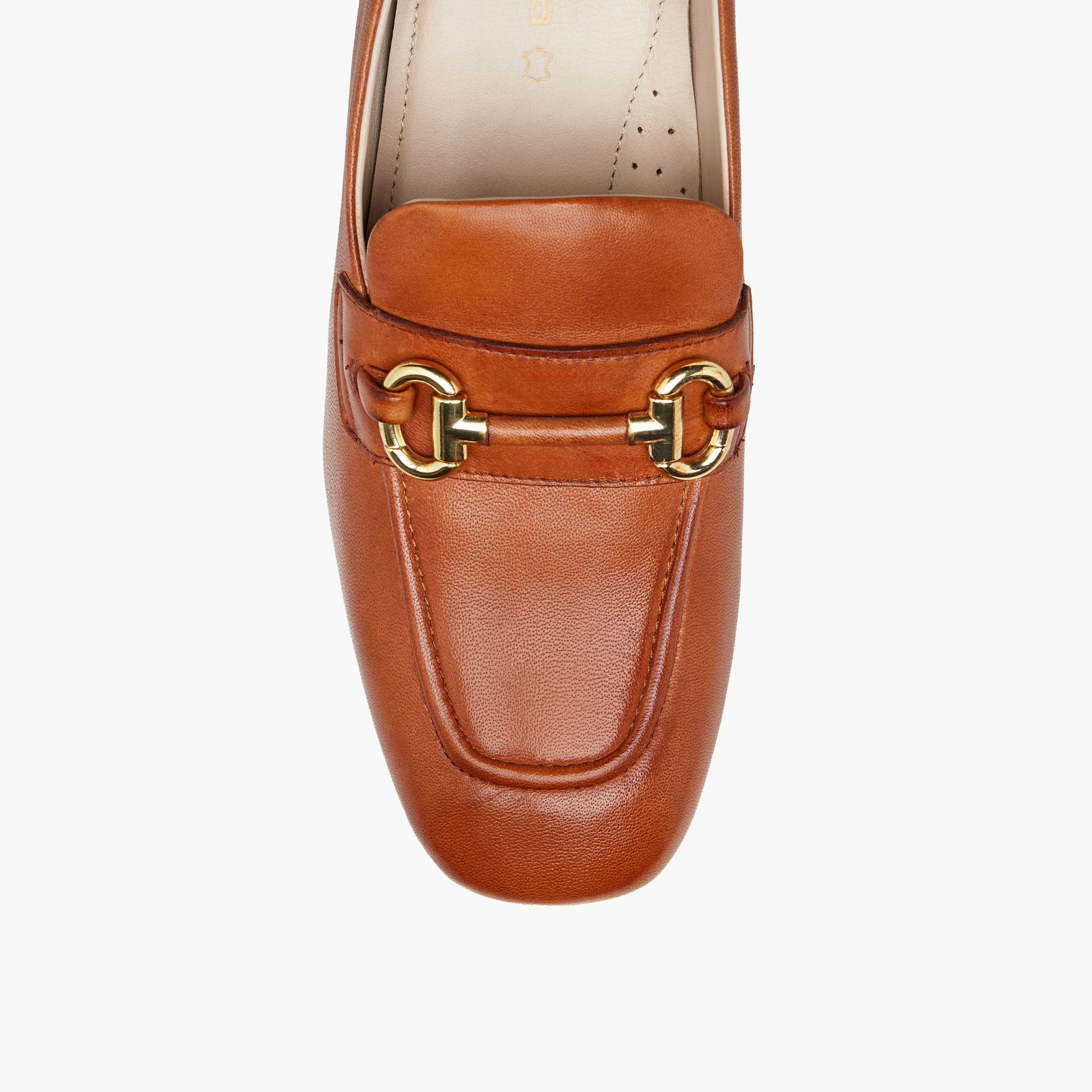 Paprika Metallic Accent Slip-On Loafers with Block Heels-women-shoes-heels-image-4