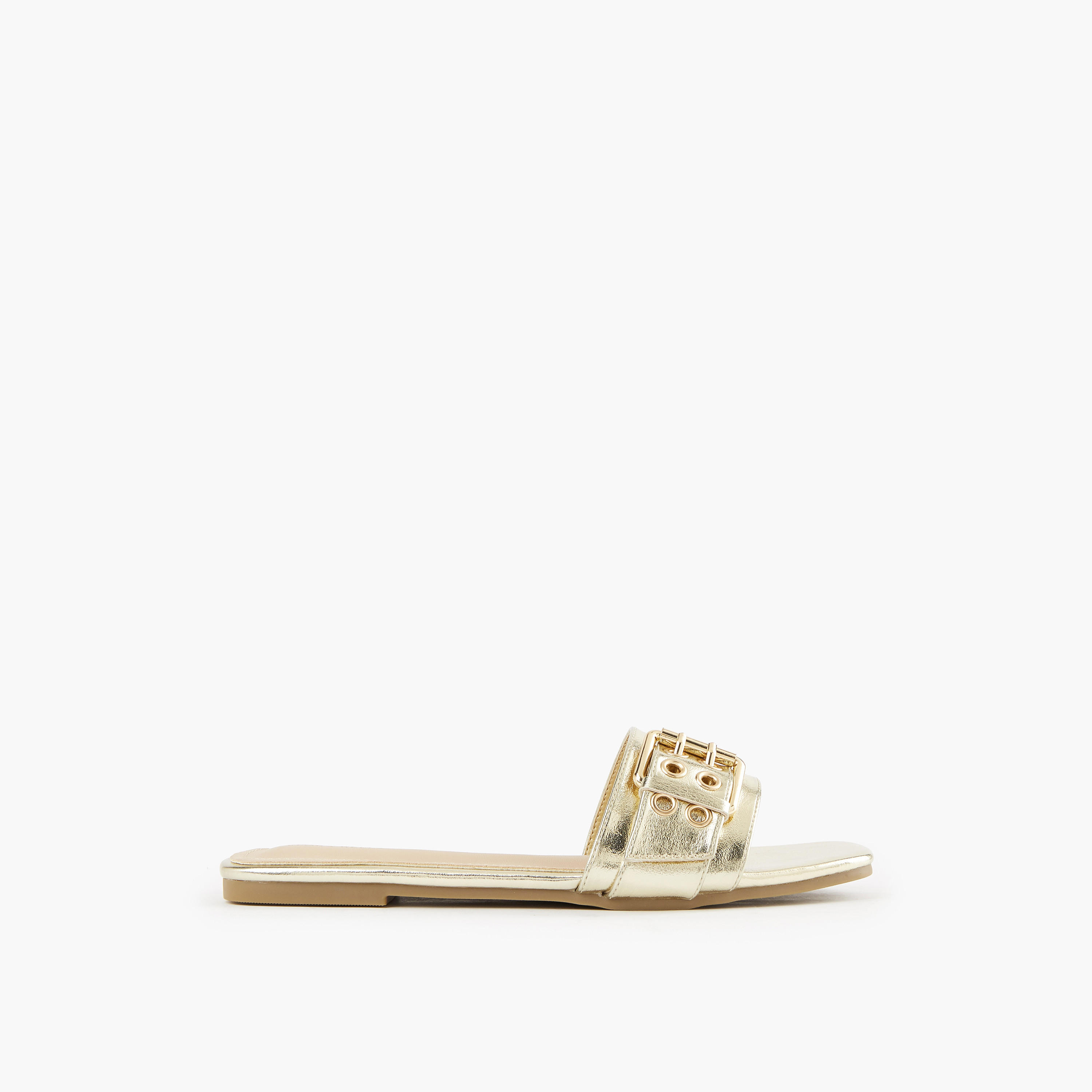Flora Bella Buckle Accent Slip-On Flat Sandals-women-shoes-flats-sandals-image-3