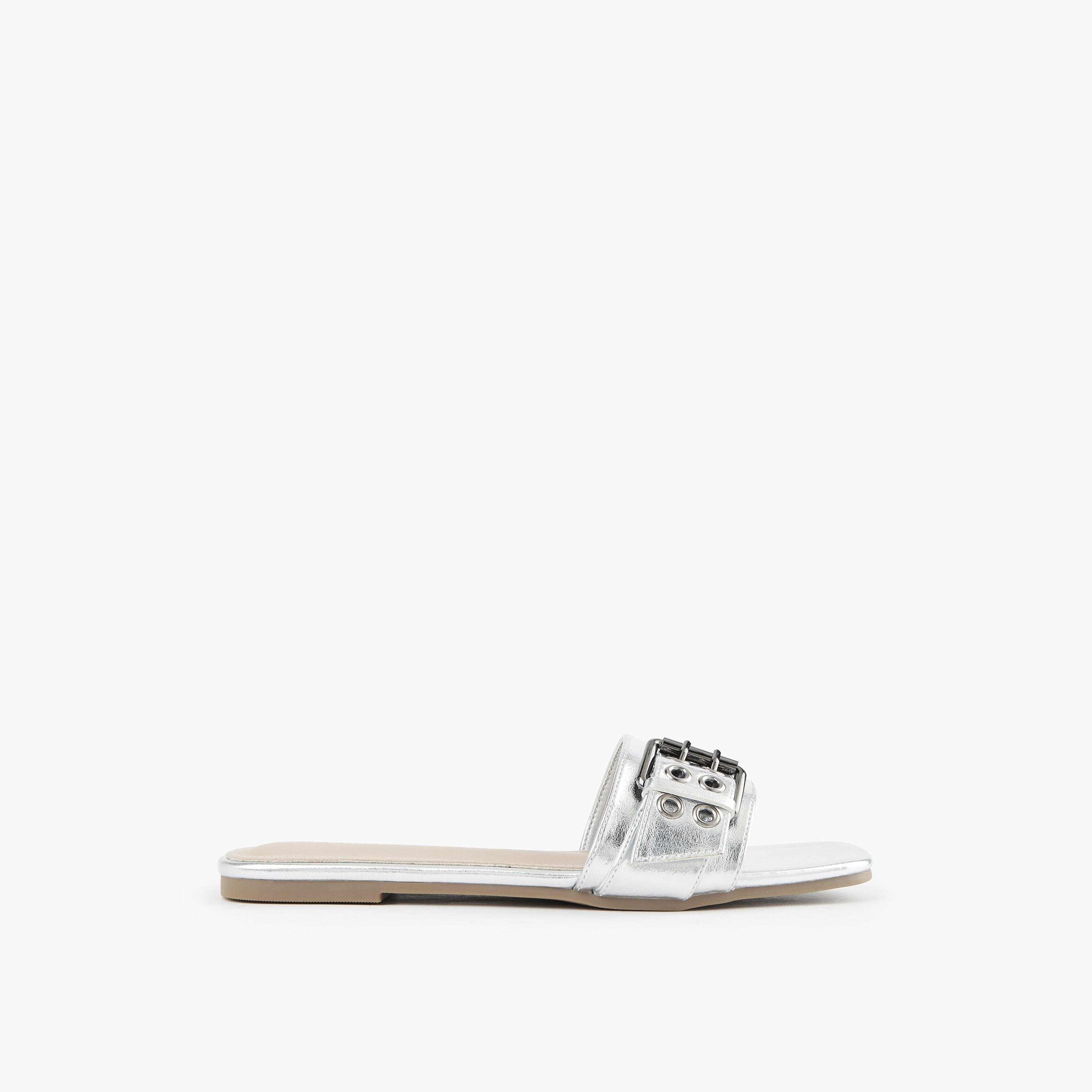 Flora Bella Buckle Accent Slip-On Flat Sandals-women-shoes-flats-sandals-image-3