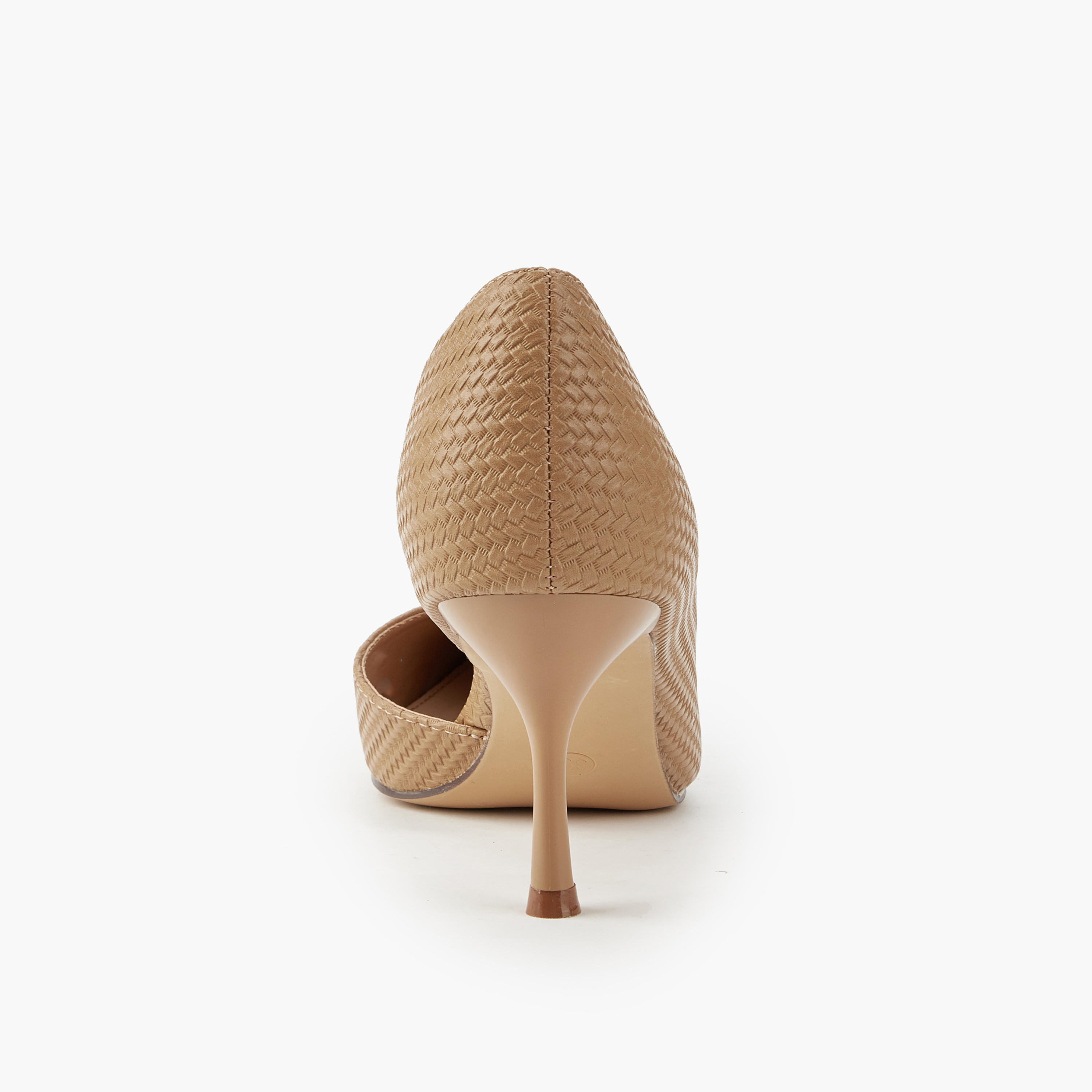 حذاء دورساي بارز الملمس بكعب ستيليتو من فلورا بيلا-women-shoes-heels-image-4