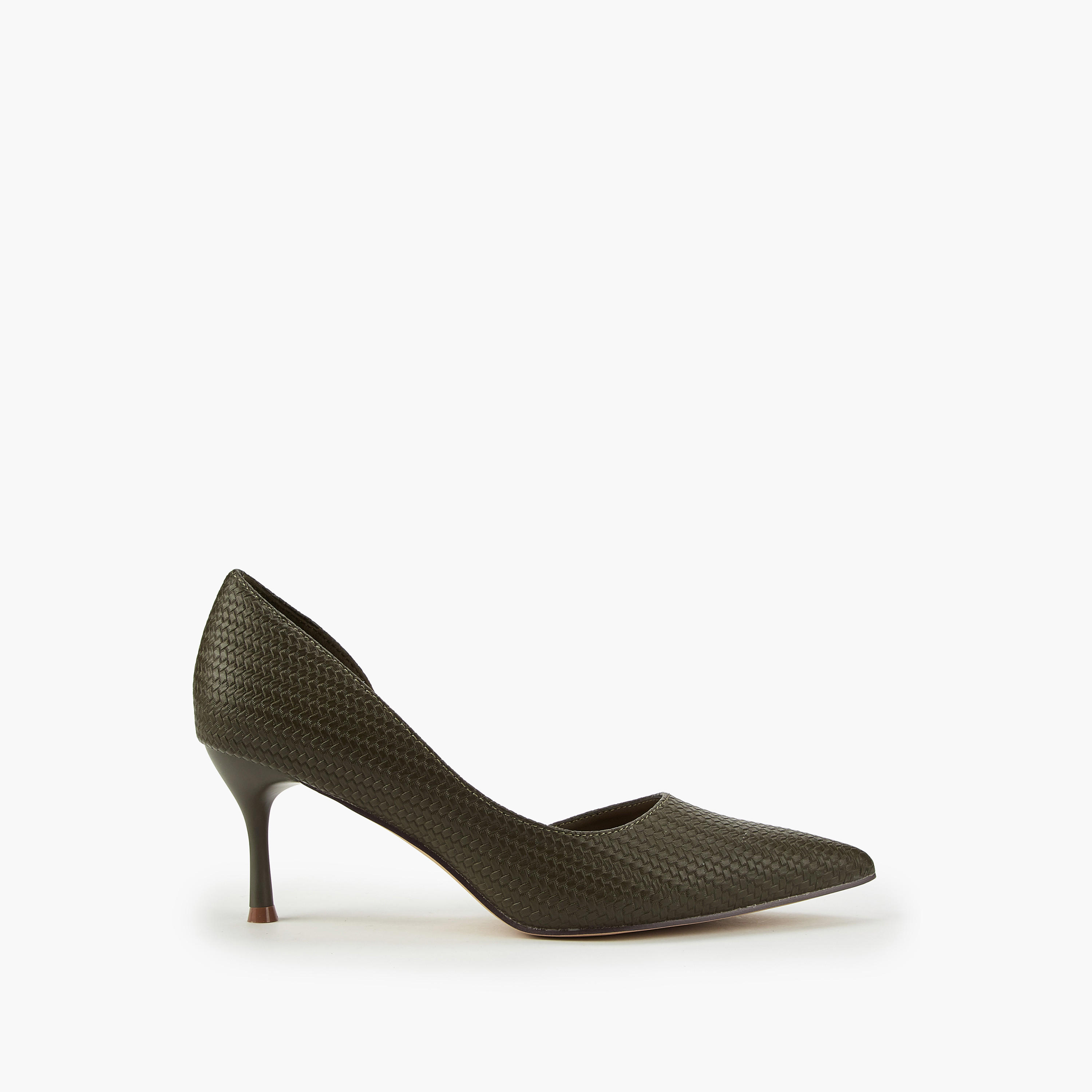 حذاء دورساي بارز الملمس بكعب ستيليتو من فلورا بيلا-women-shoes-heels-image-2