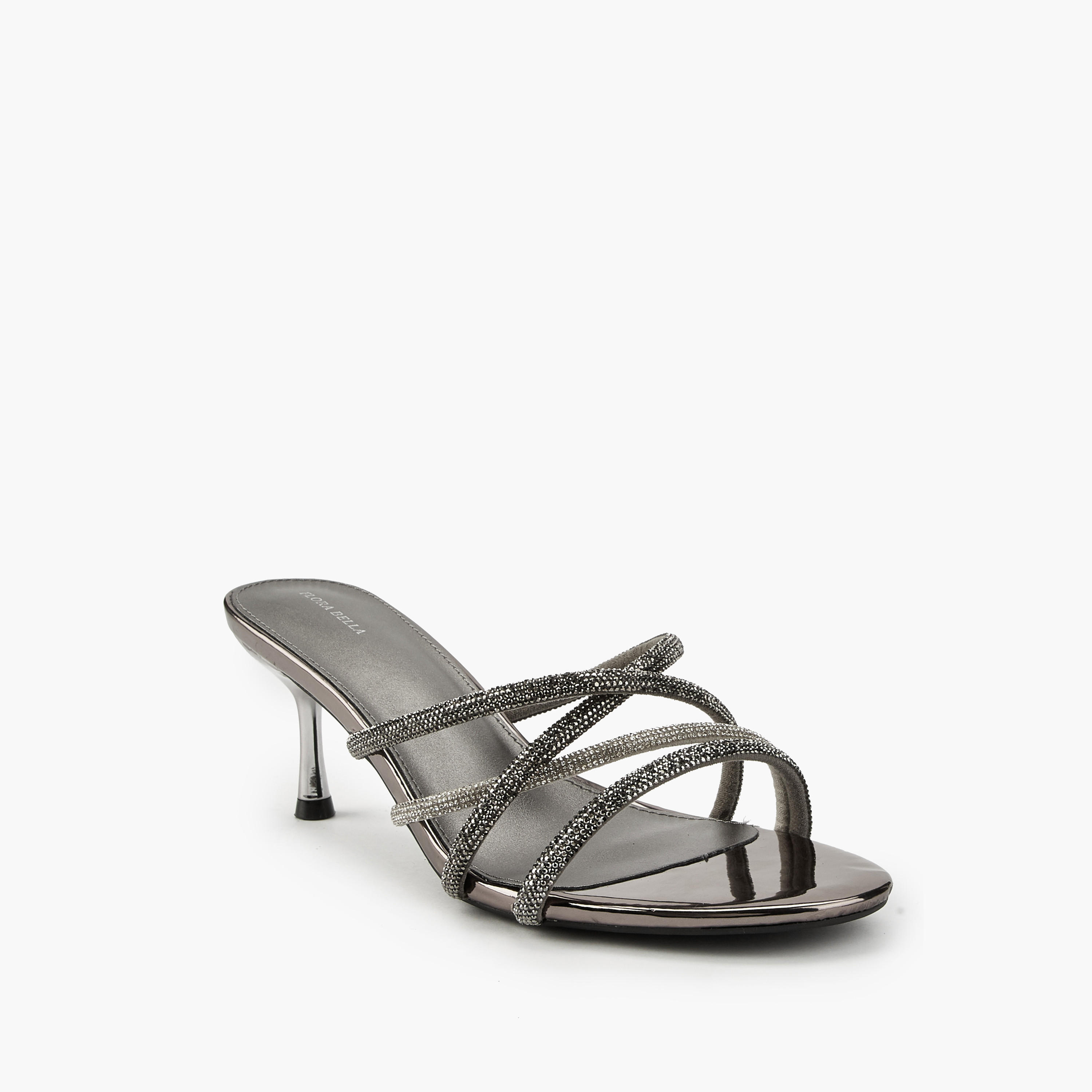 Flora Bella Embellished Slip-On Sandals with Stiletto Heels-women-shoes-sandals-heeled-image-3