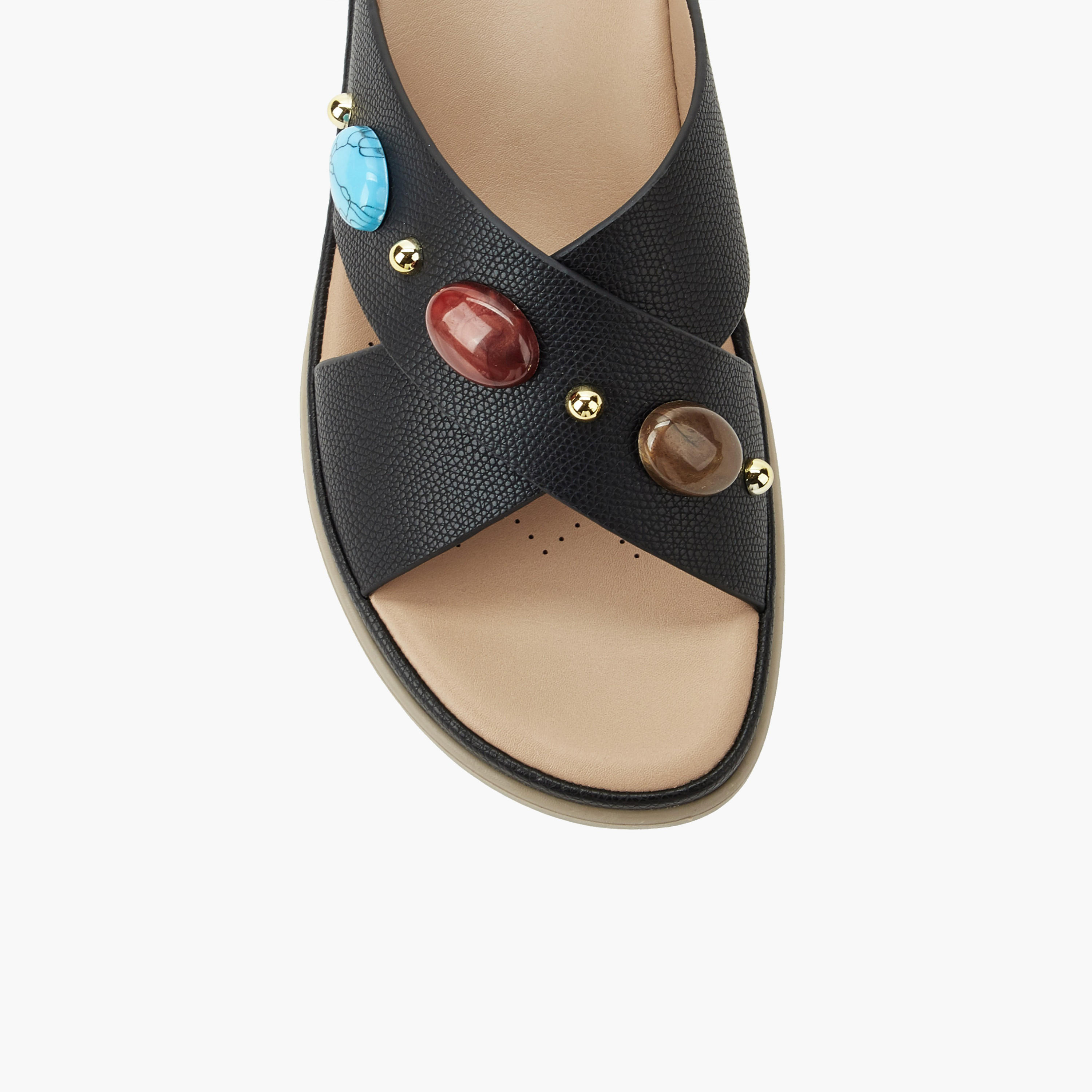Le Confort Women Slip-On Sandals-women-shoes-flats-sandals-image-5