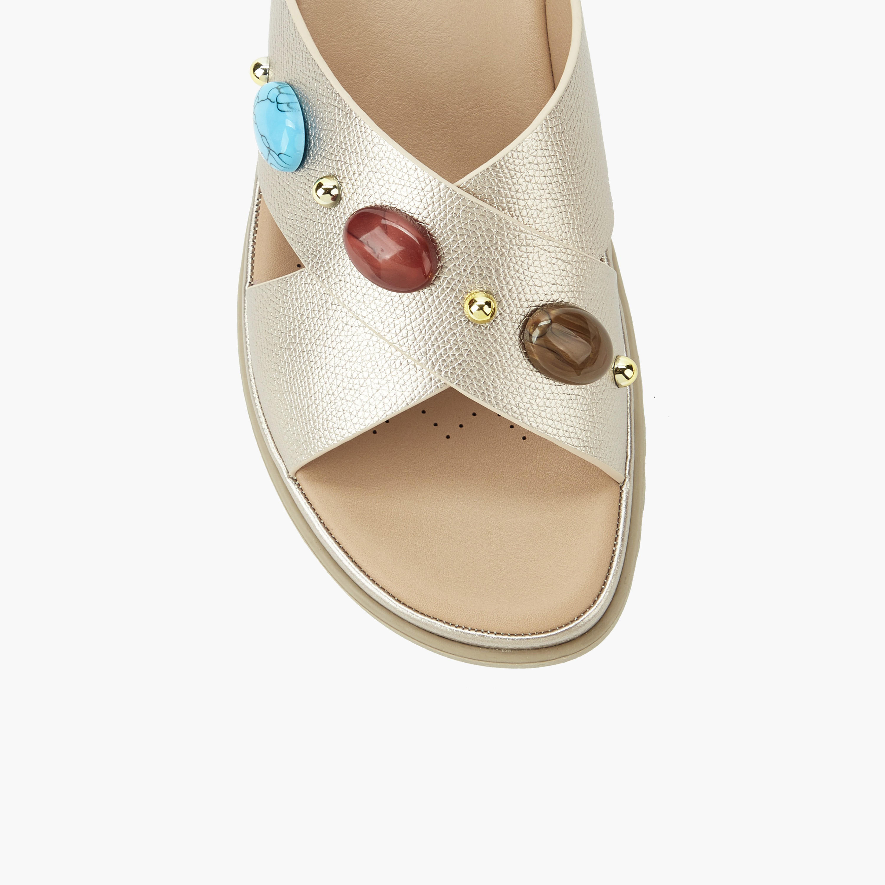 Le Confort Women Slip-On Sandals-women-shoes-flats-sandals-image-5