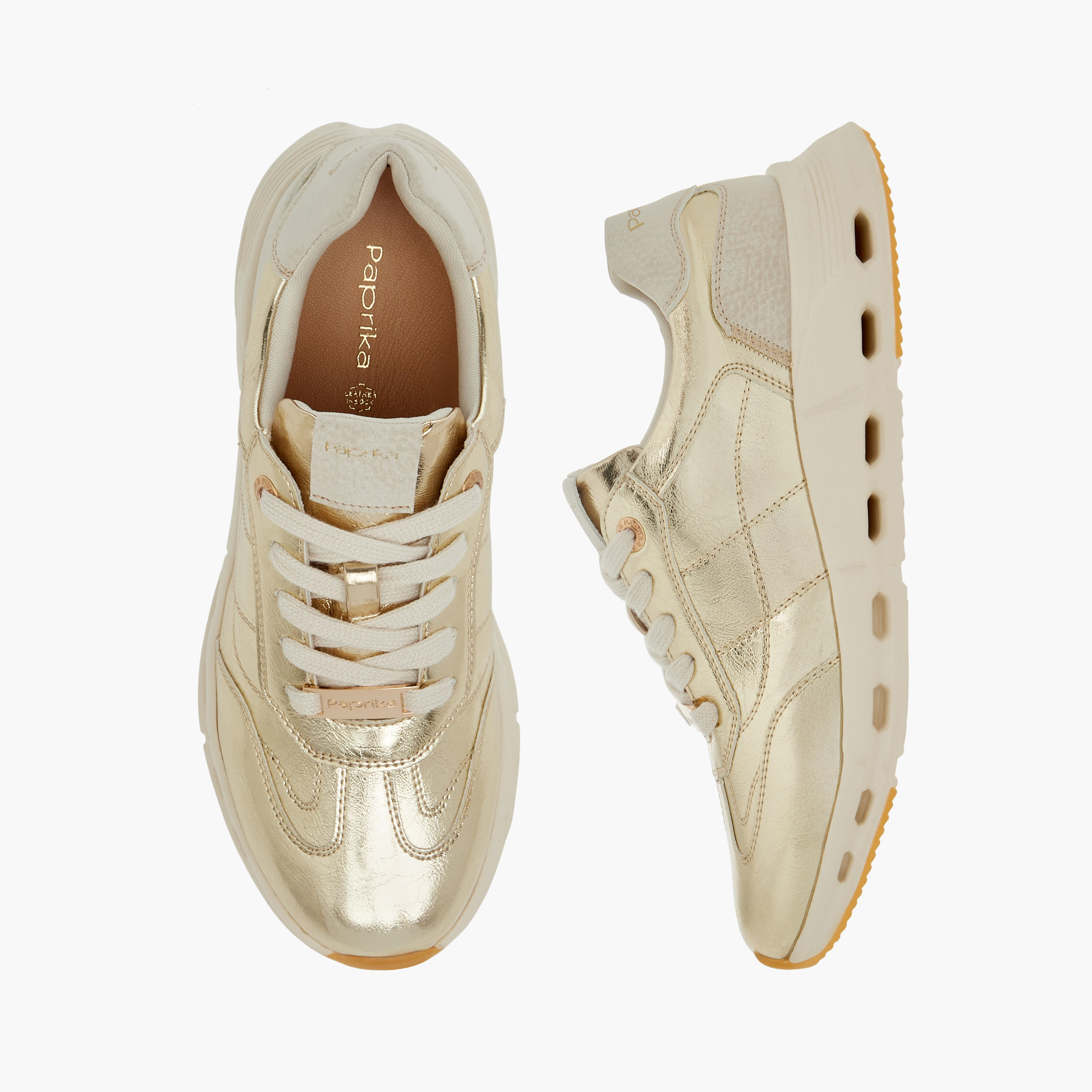 حذاء سنيكرز برباط إغلاق وشعار للبنات من بابريكا-women-shoes-sneakers-image-1