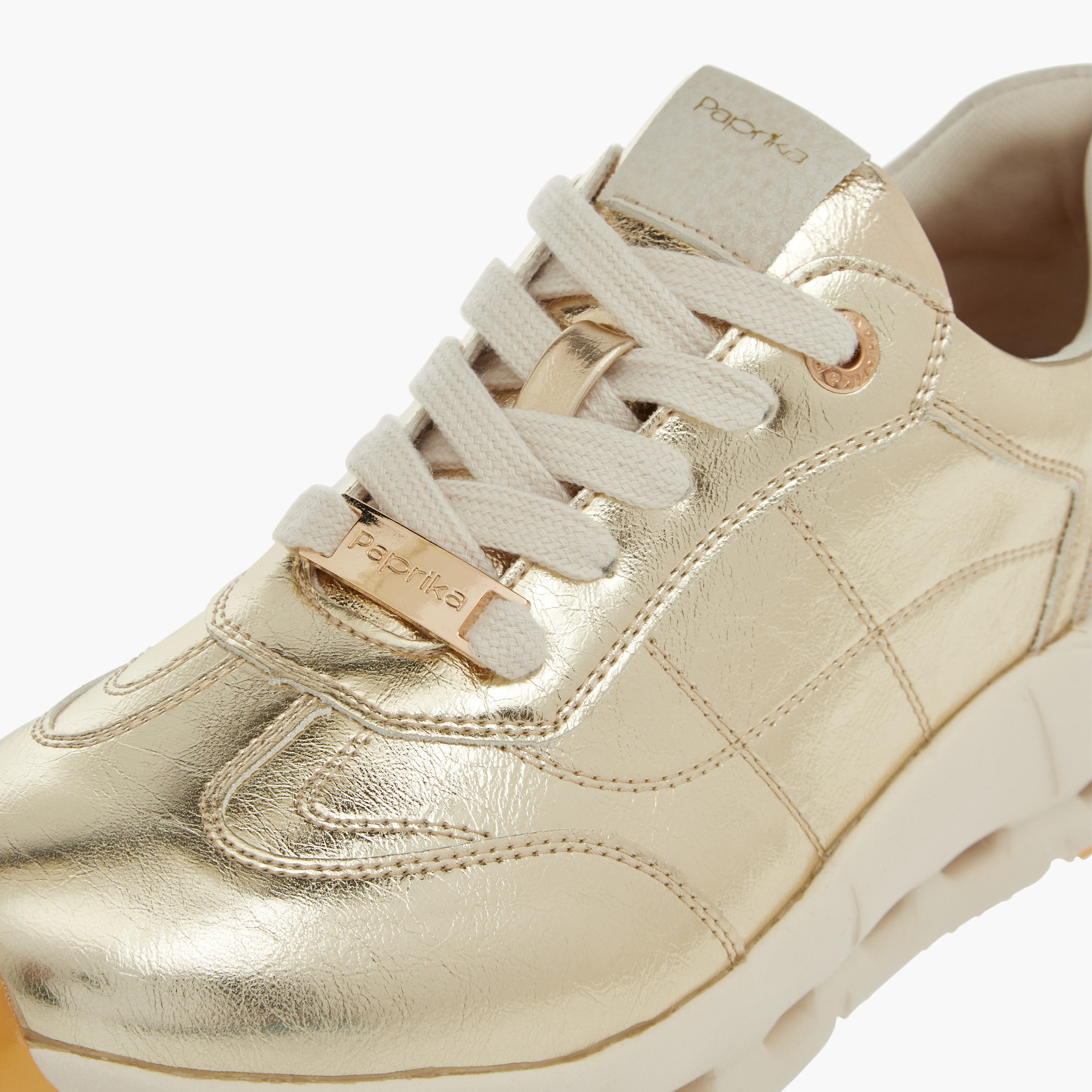Paprika Logo Accent Lace-Up Sneakers-women-shoes-sneakers-image-4