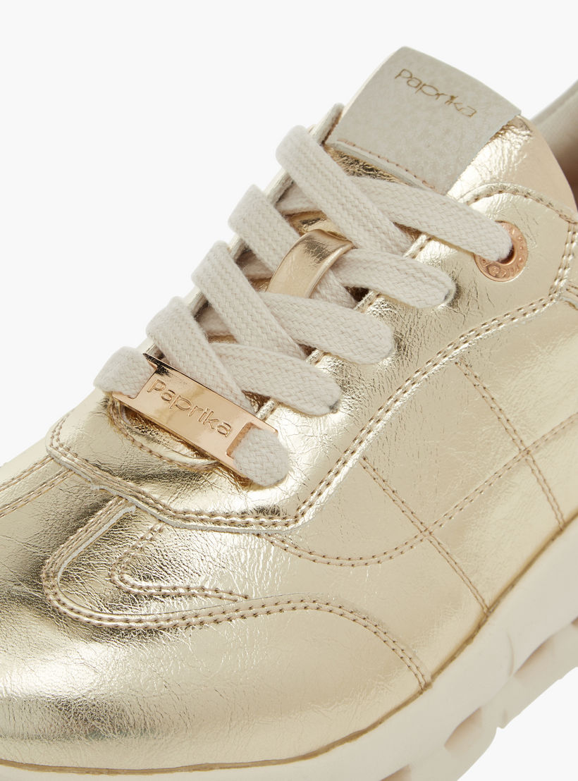 حذاء سنيكرز برباط إغلاق وشعار للبنات من بابريكا-women-shoes-sneakers-image-4