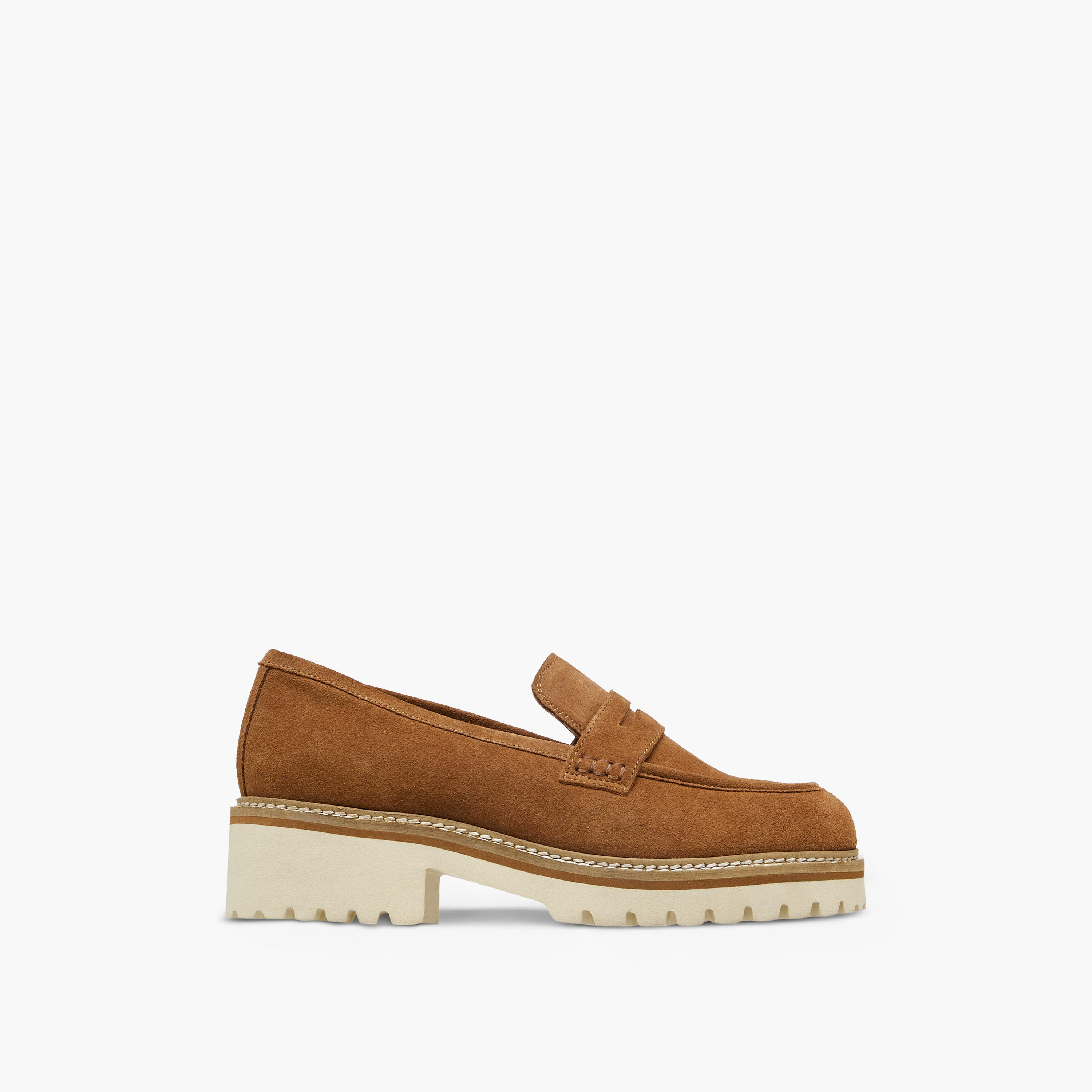 لوفر سادة جلد سويدي بكعب سميك من بابريكا-women-shoes-loafersandmoccasins-image-3