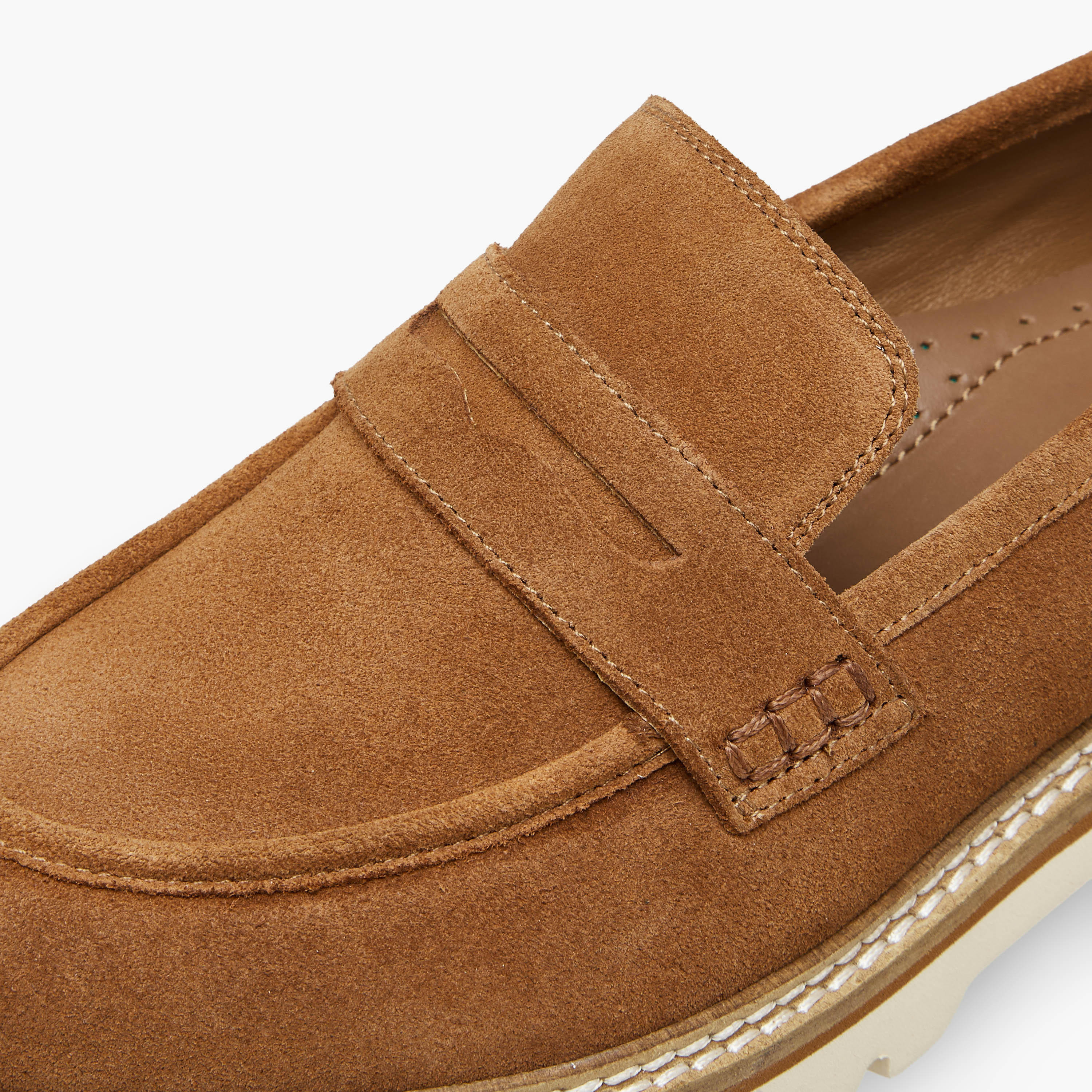 لوفر سادة جلد سويدي بكعب سميك من بابريكا-women-shoes-loafersandmoccasins-image-4