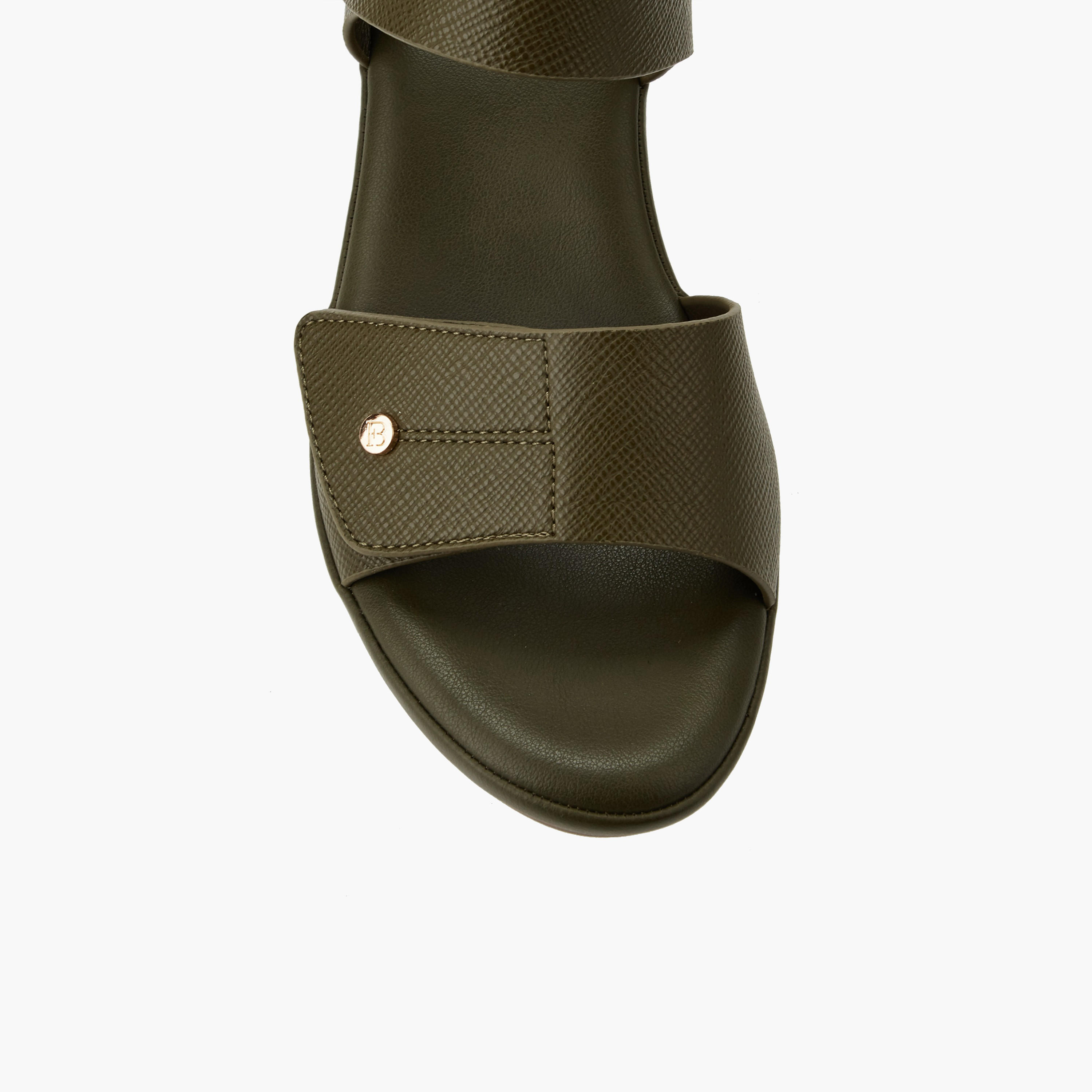 صندل بكعب عريض بارز الملمس للنساء من فلورا بيلا-women-shoes-sandals-heeled-image-4