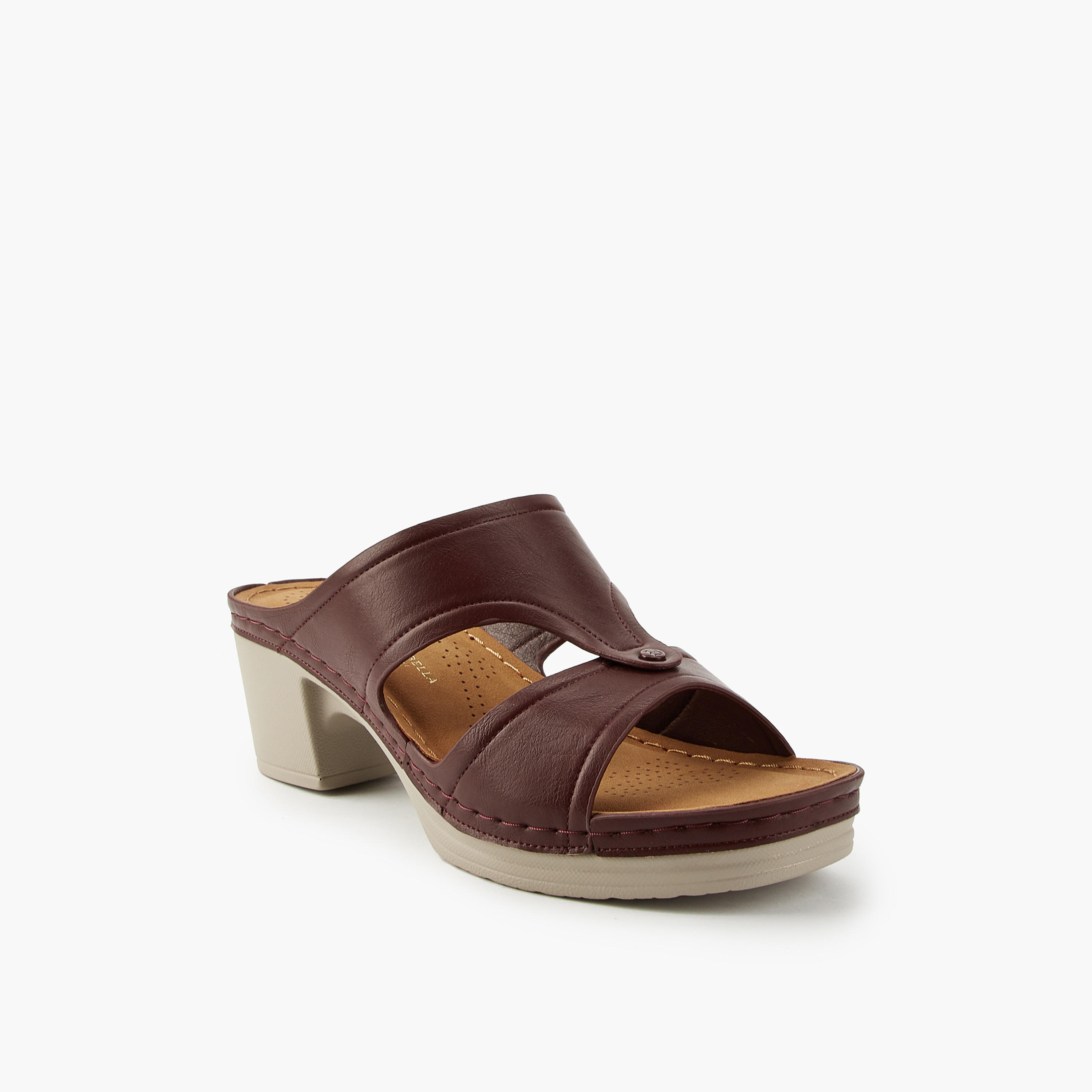 Flora Bella Solid Slip-On Sandals with Block Heels-women-shoes-sandals-heeled-image-3