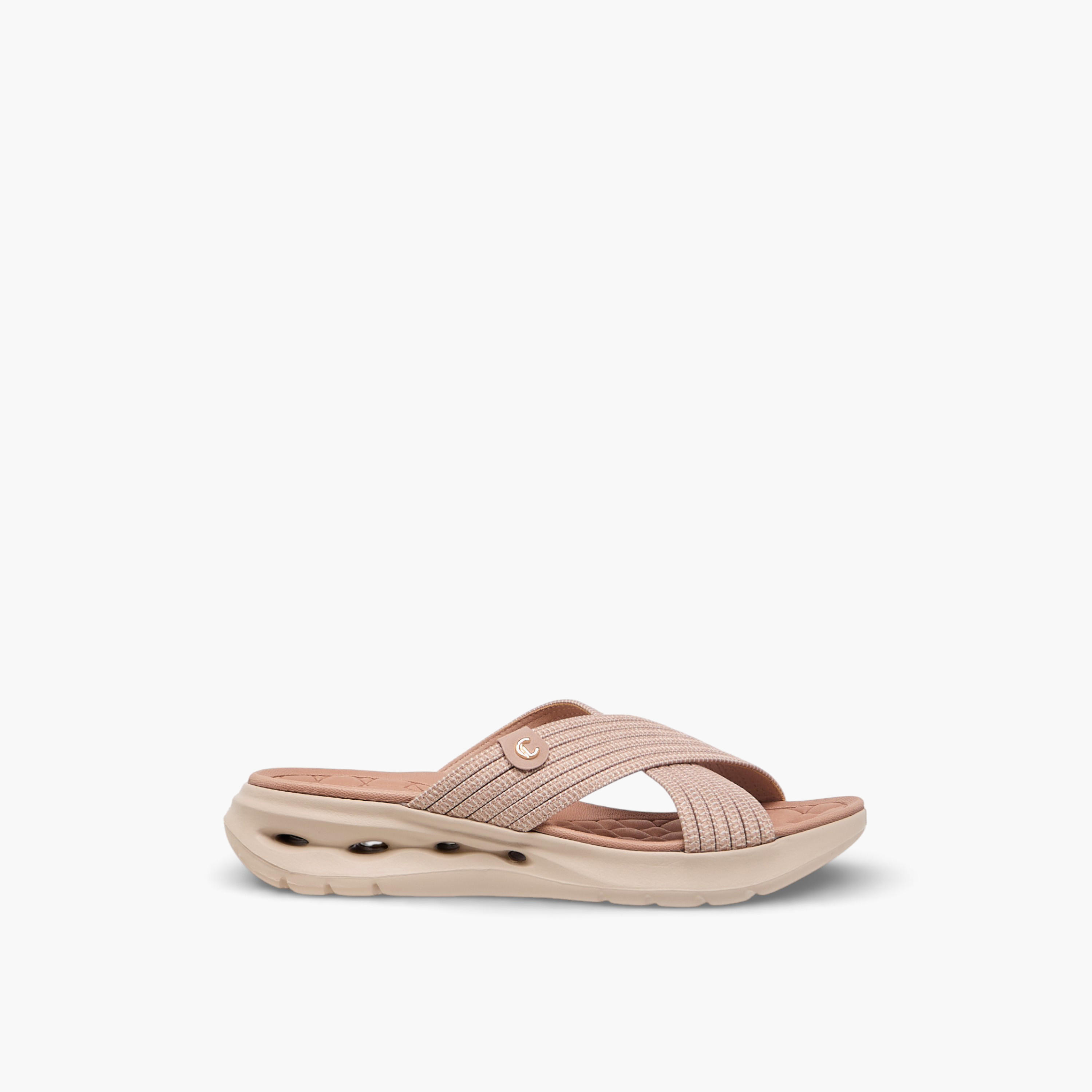 Le Confort Women Cross Strap Comfort Sandals-women-shoes-sandals-heeled-image-3