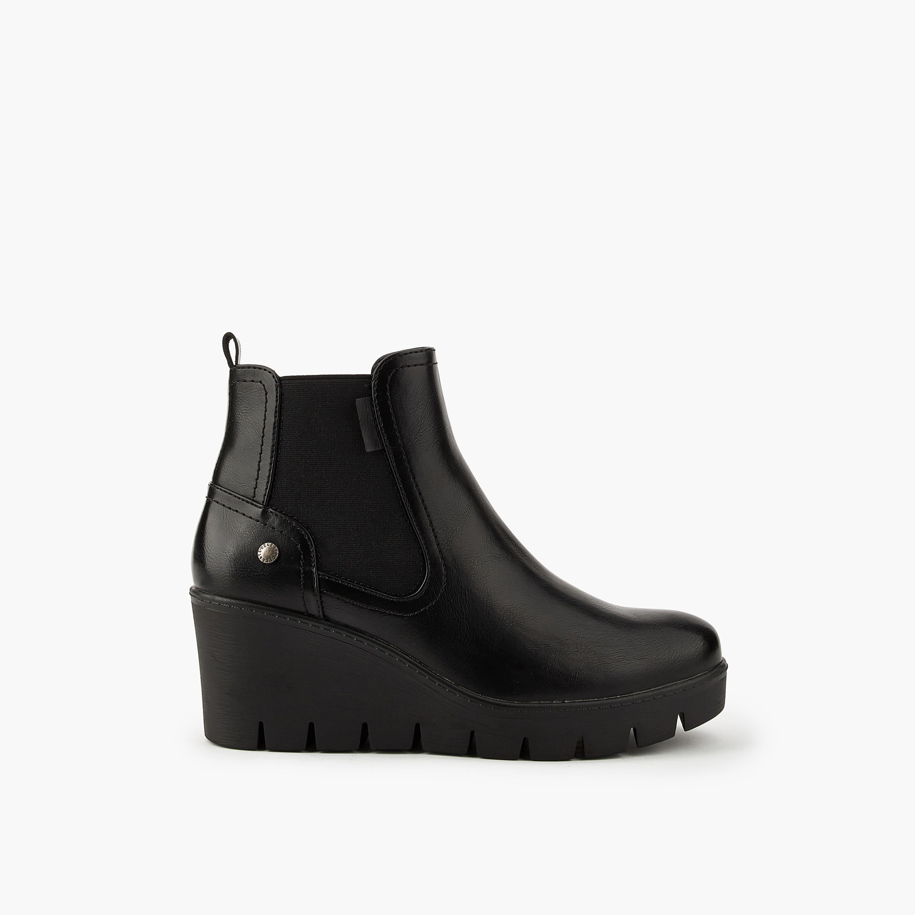 بوت طول الكاحل بكعب ويدج للنساء من سيليست-women-shoes-boots-image-5