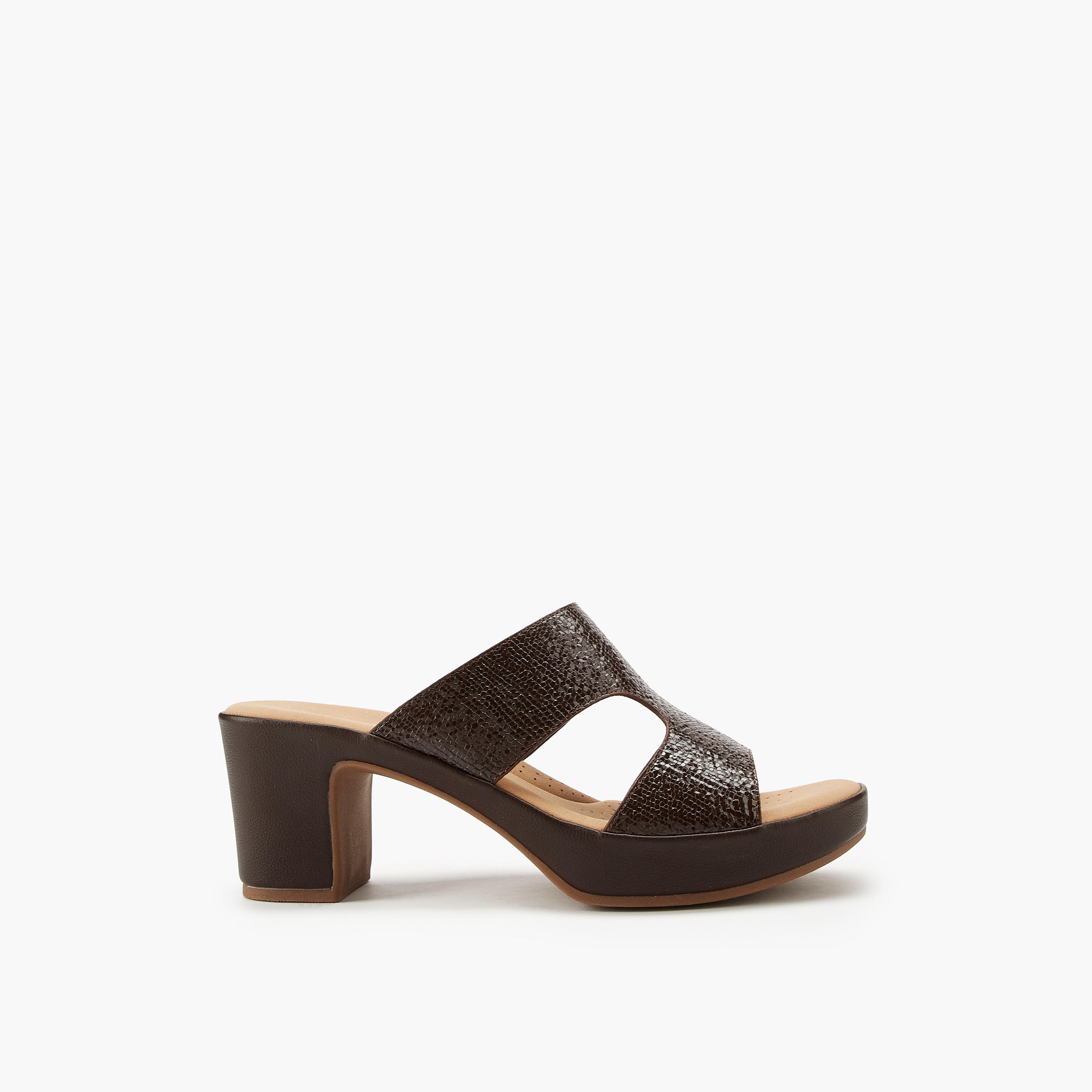 Flora Bella Textured Slip-On Sandals with Block Heels-women-shoes-sandals-heeled-image-2