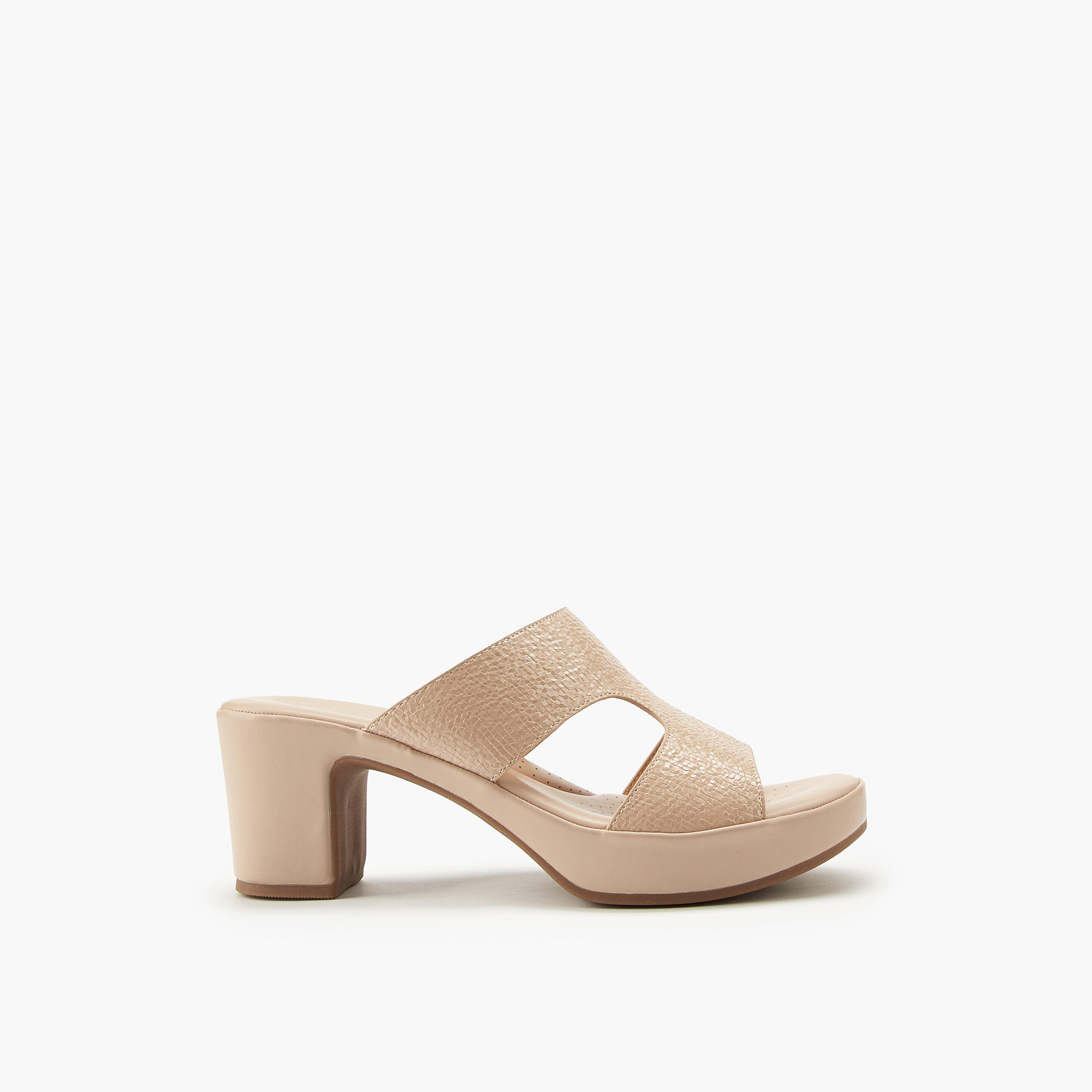 Flora Bella Textured Slip-On Sandals with Block Heels-women-shoes-sandals-heeled-image-2