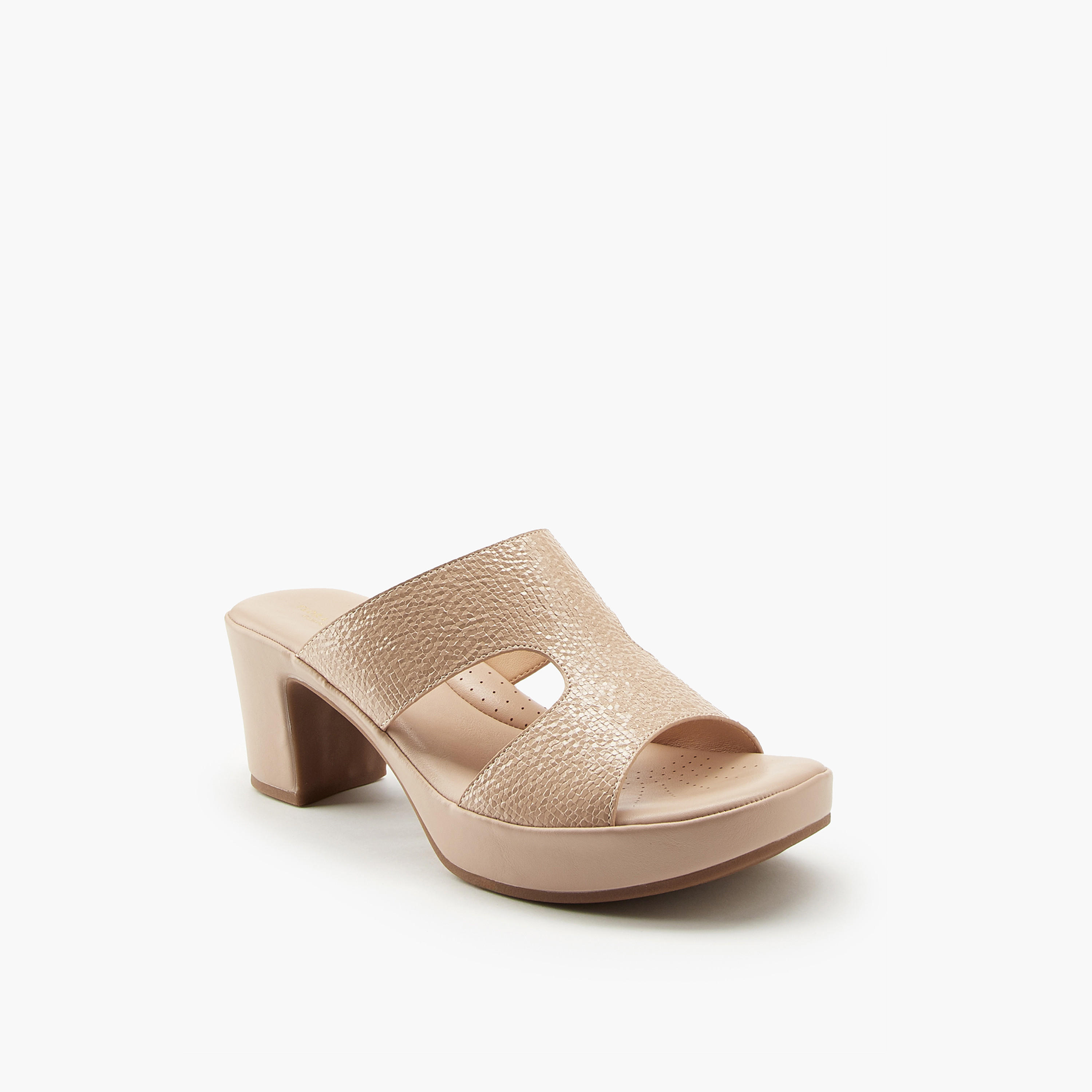 Flora Bella Textured Slip-On Sandals with Block Heels-women-shoes-sandals-heeled-image-3