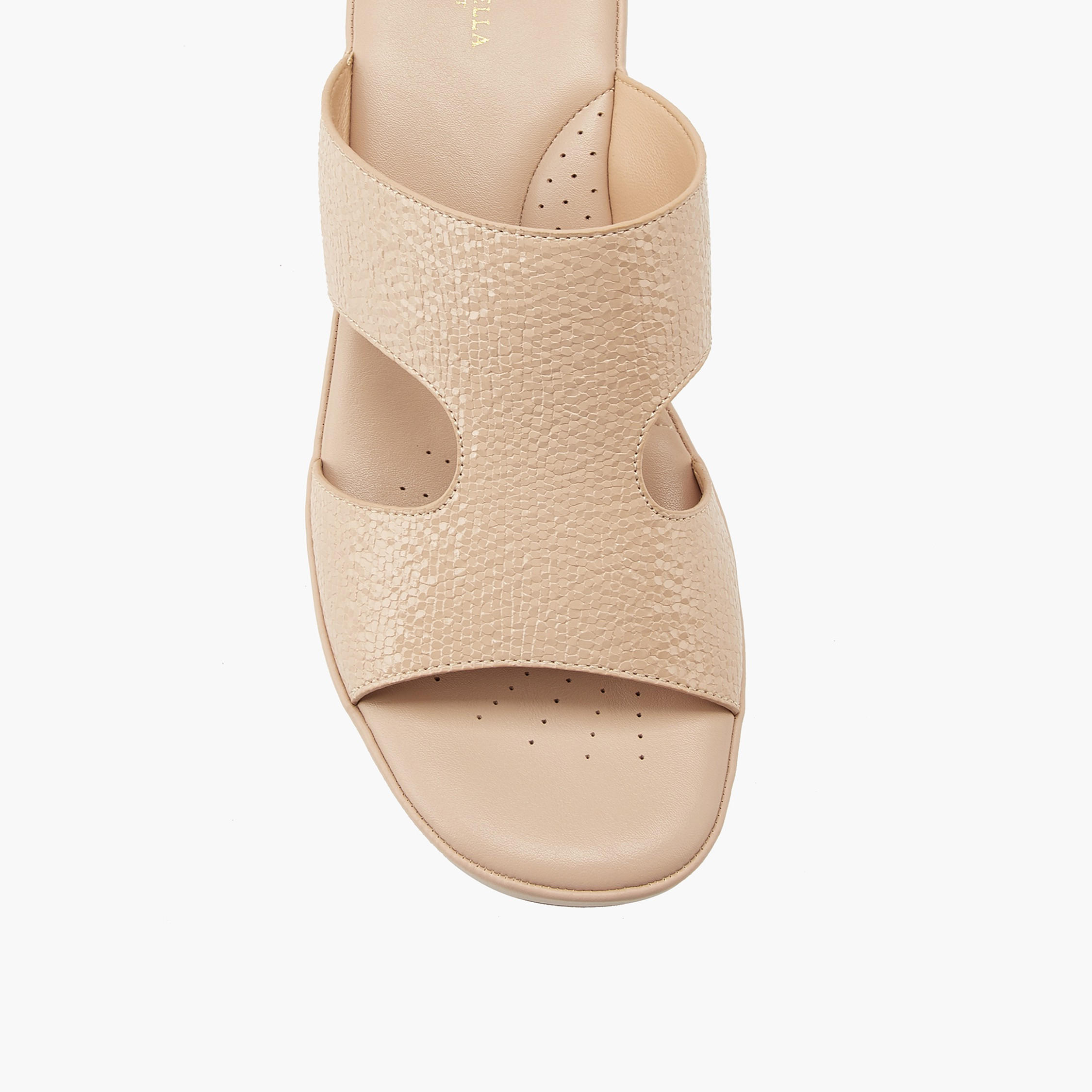 Flora Bella Textured Slip-On Sandals with Block Heels-women-shoes-sandals-heeled-image-4