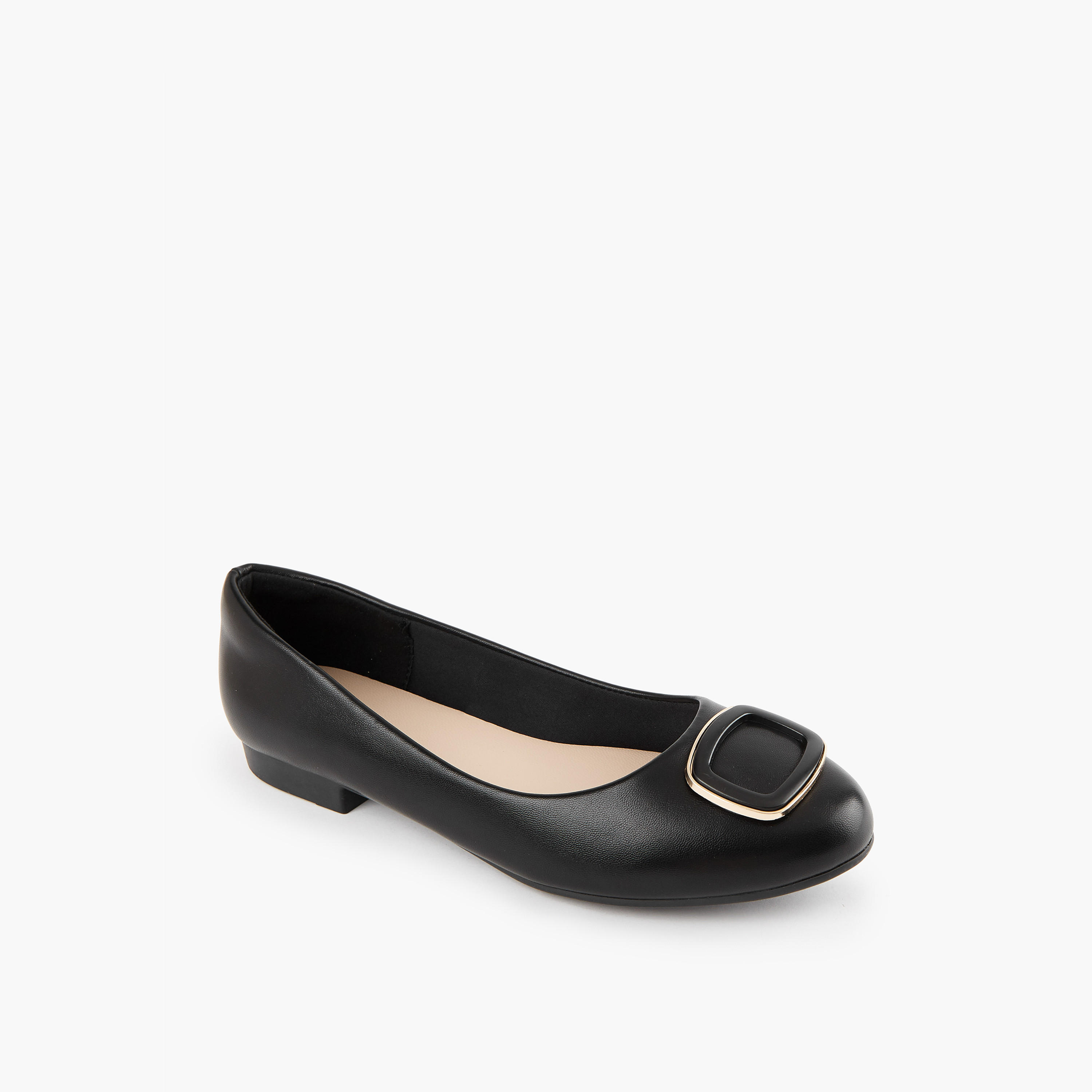 Flora Bella Solid Slip-On Ballerina Shoes-women-shoes-ballerinas-image-2