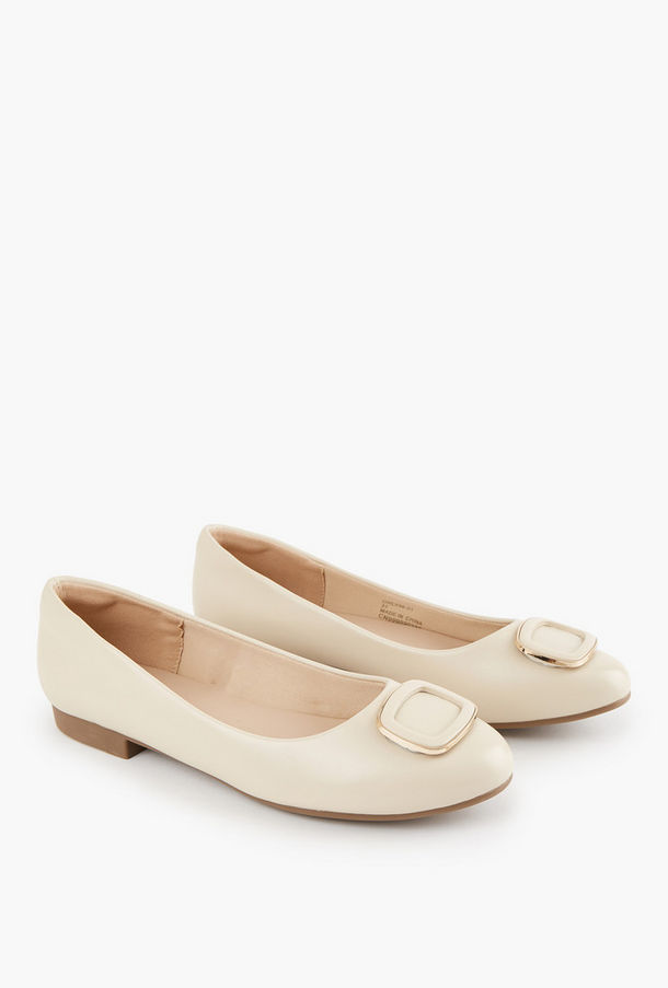 حذاء باليرينا سادة سهل الارتداء من فلورا بيلا-women-shoes-ballerinas-image-1