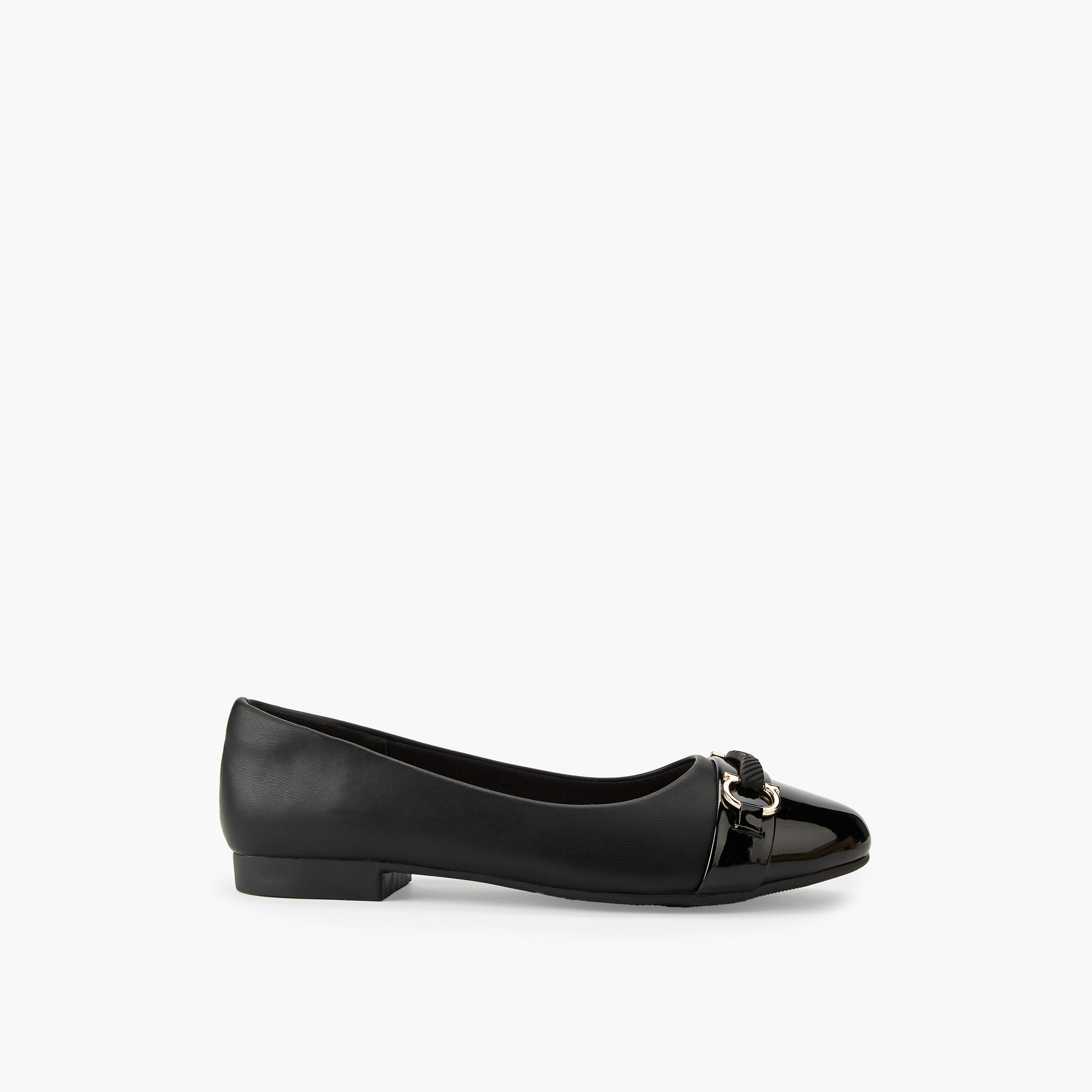 حذاء باليرينا بزينة معدنية من فلورا بيلا-women-shoes-ballerinas-image-2