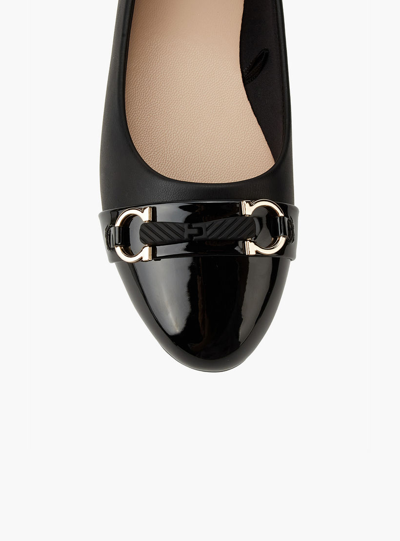 حذاء باليرينا بزينة معدنية من فلورا بيلا-women-shoes-ballerinas-image-4