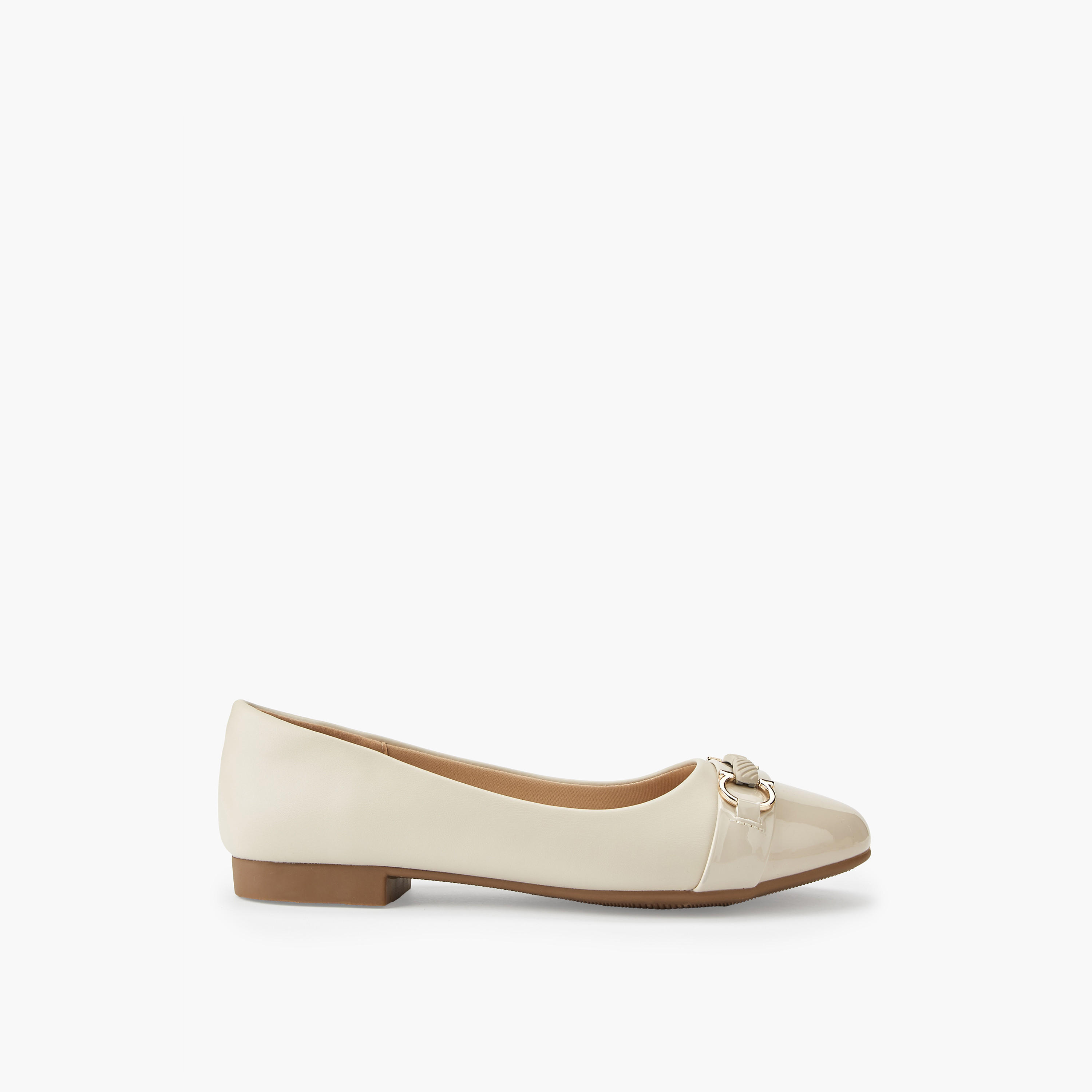 Flora Bella Metal Accent Ballerina Shoes-women-shoes-ballerinas-image-2