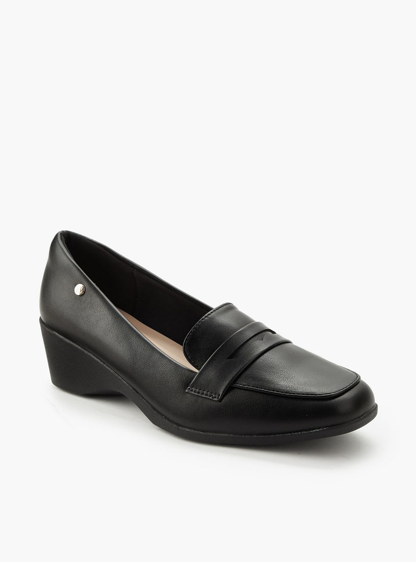 Flora Bella Women Wedge Heel Loafers-women-shoes-heels-image-2
