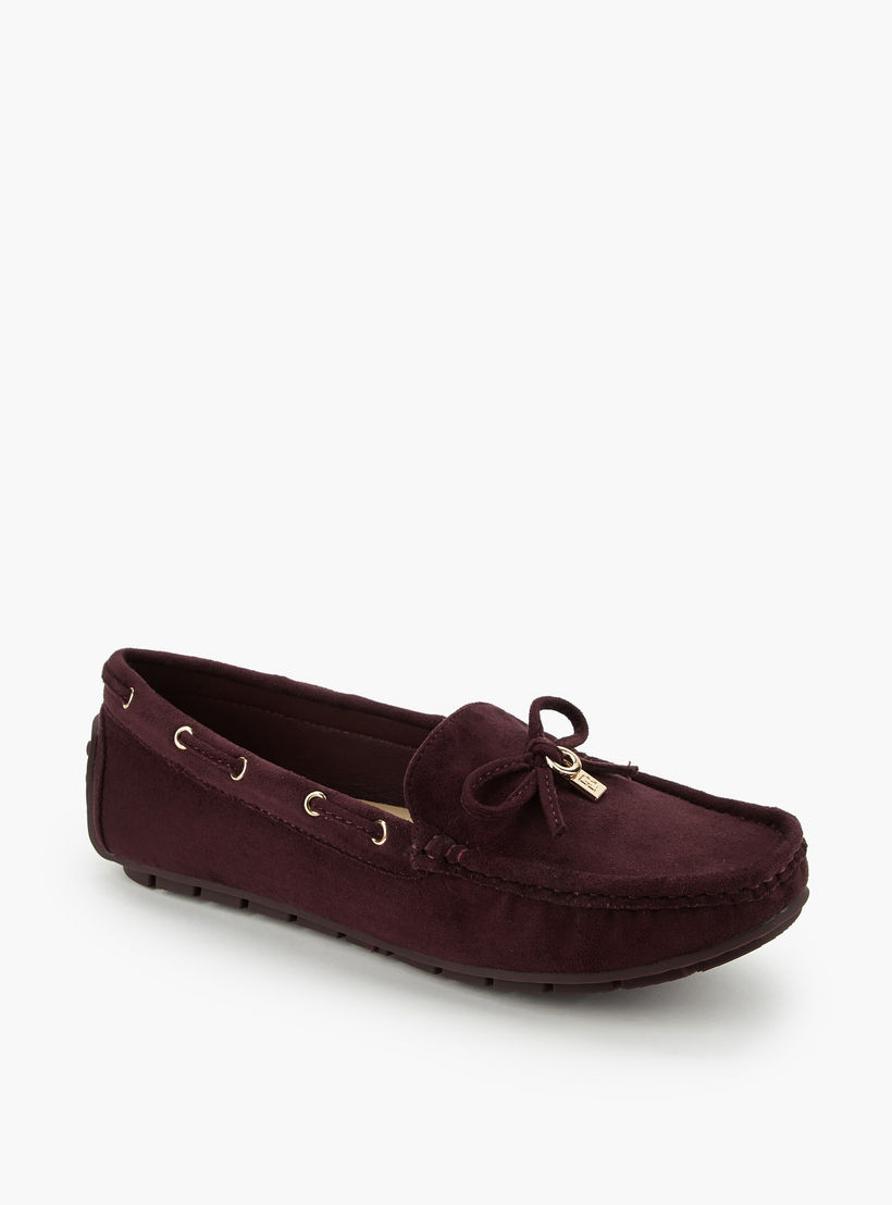 حذاء موكاسين نسائي مزين بفيونكة للنساء من فلورا بيلا-women-shoes-flats-moccasins-image-2
