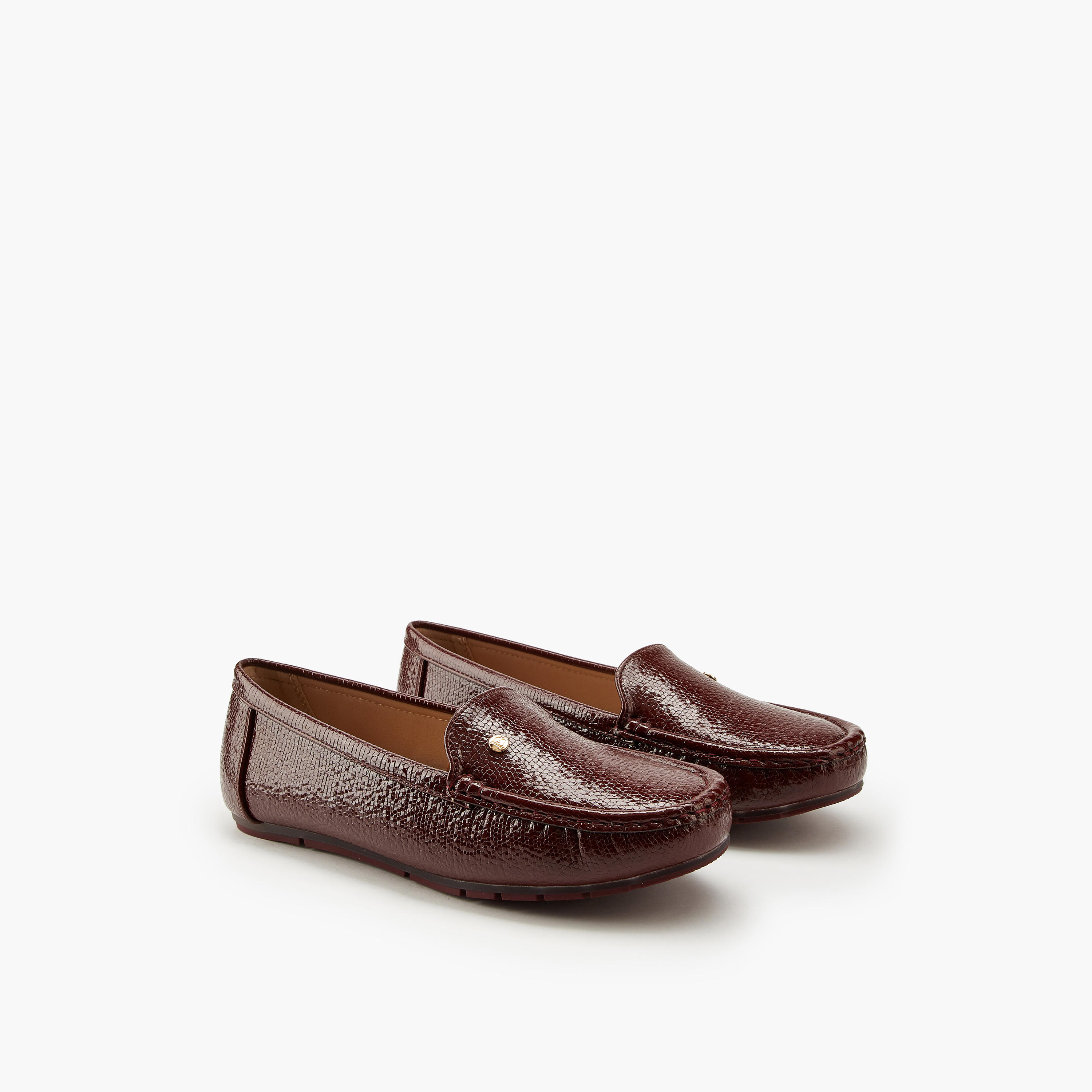 Flora Bella Textured Slip-On Moccasins-women-shoes-loafersandmoccasins-image-1