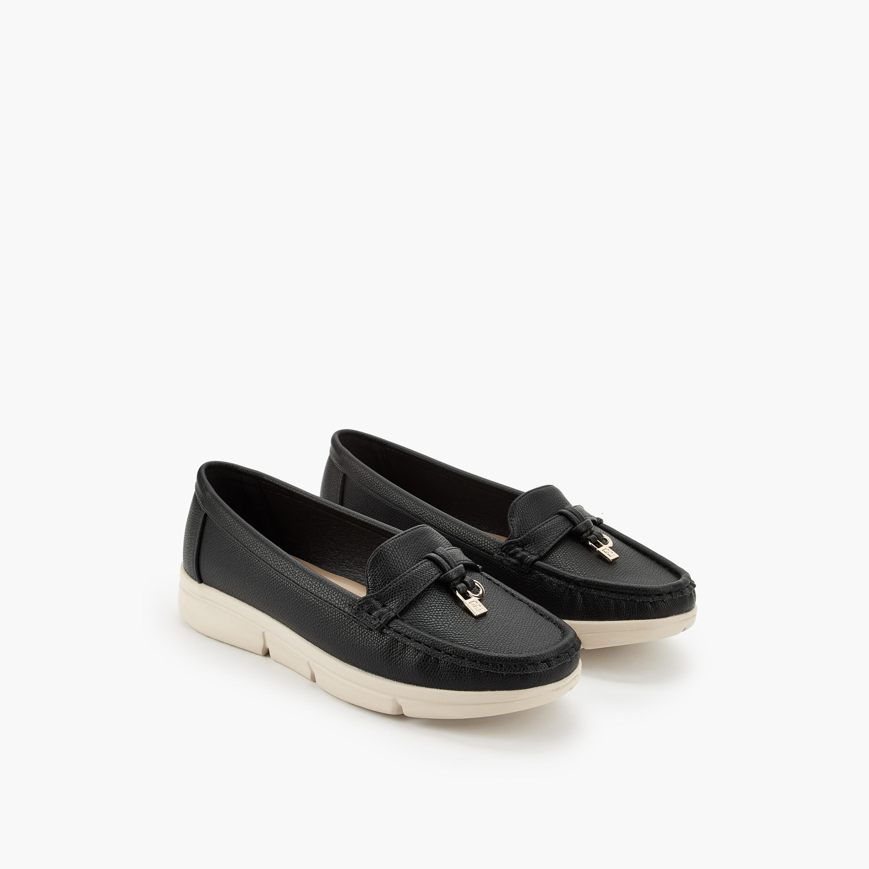Flora Bella Women Textured Moccasins-women-shoes-flats-moccasins-image-1