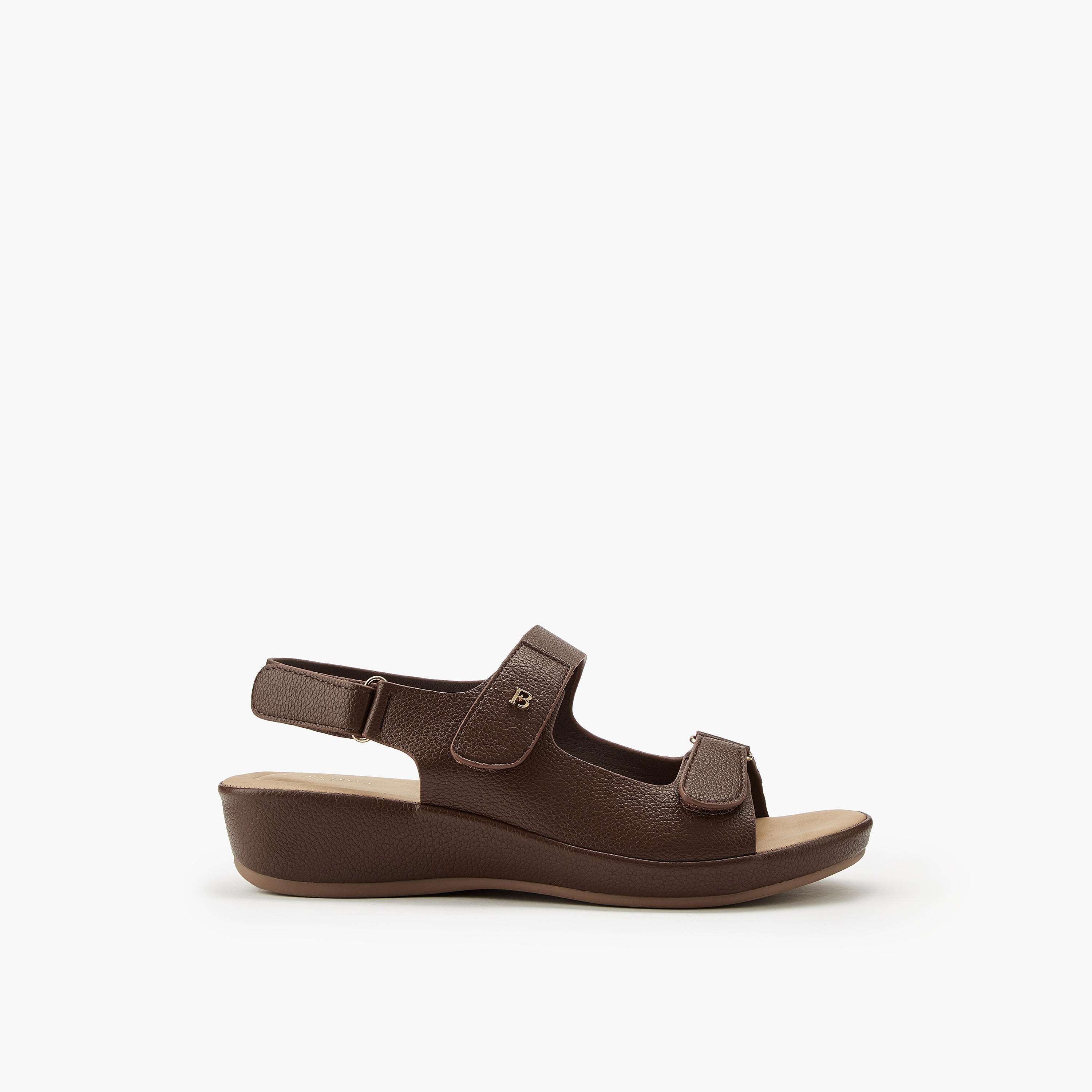 صندل سادة بشريط إغلاق من فلورا بيلا-women-shoes-sandals-heeled-image-3