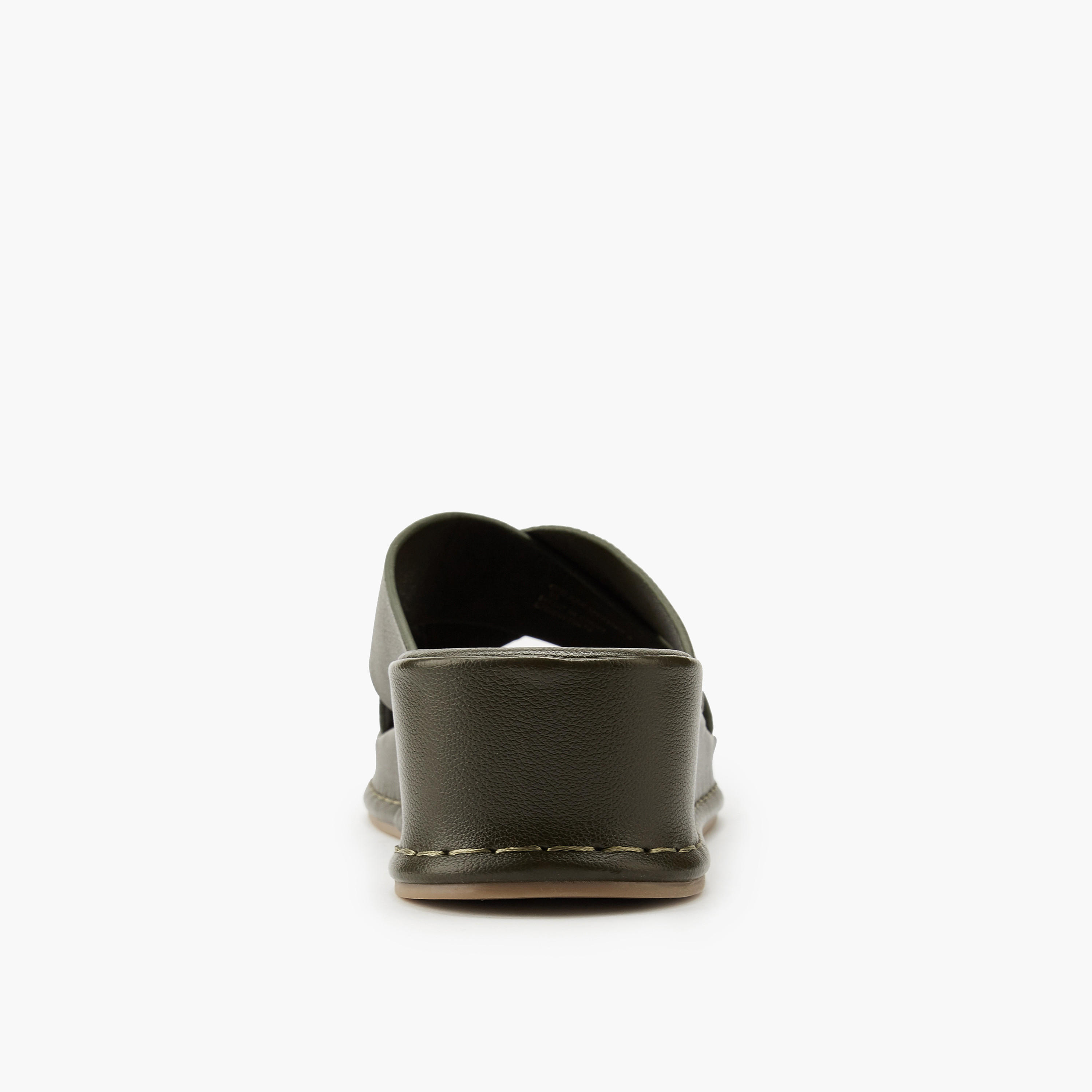 Flora Bella Textured Criss-Cross Slip-On Sandals-women-shoes-sandals-heeled-image-5
