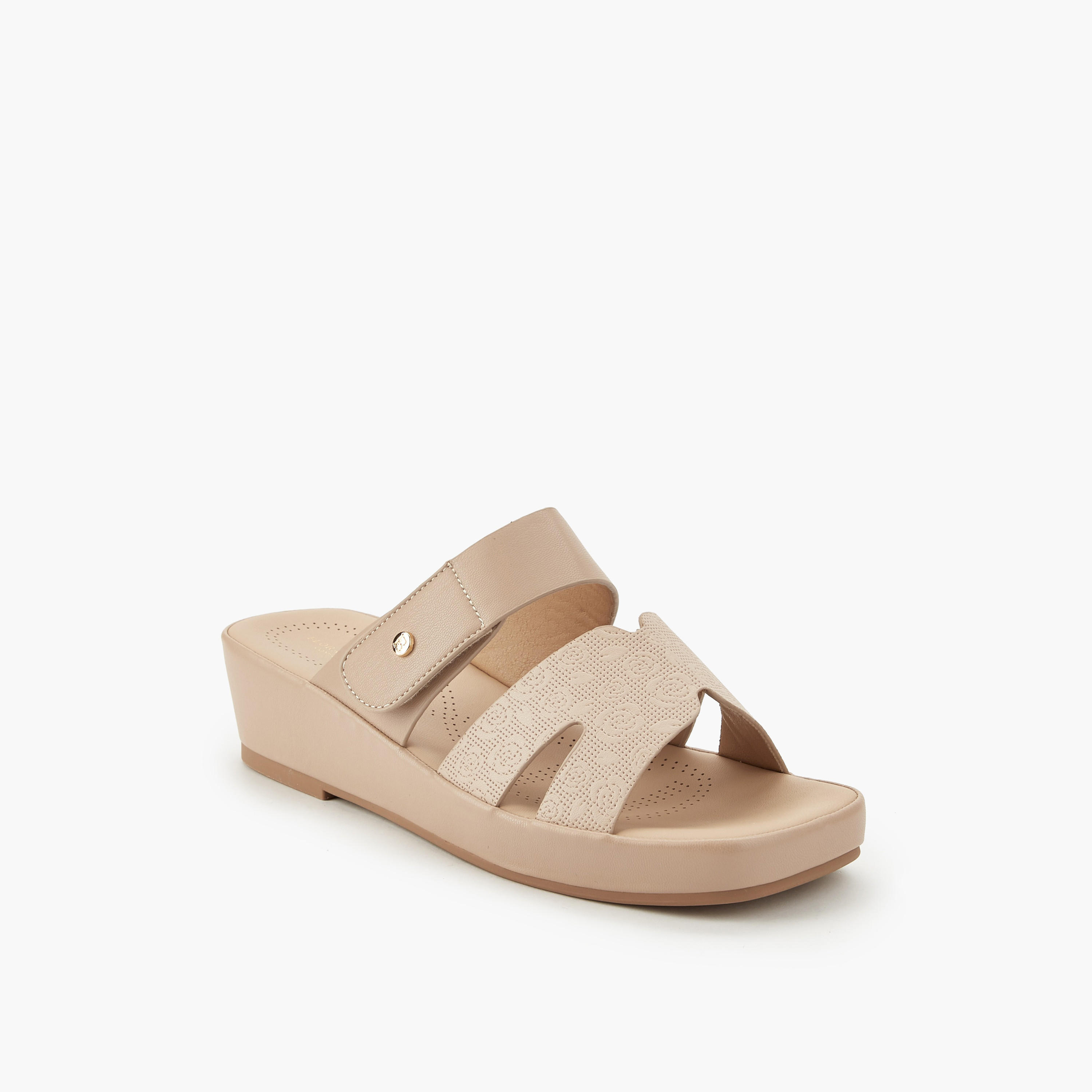 Flora Bella Women Floral Textured Wedge Heel Sandals-women-shoes-sandals-heeled-image-2