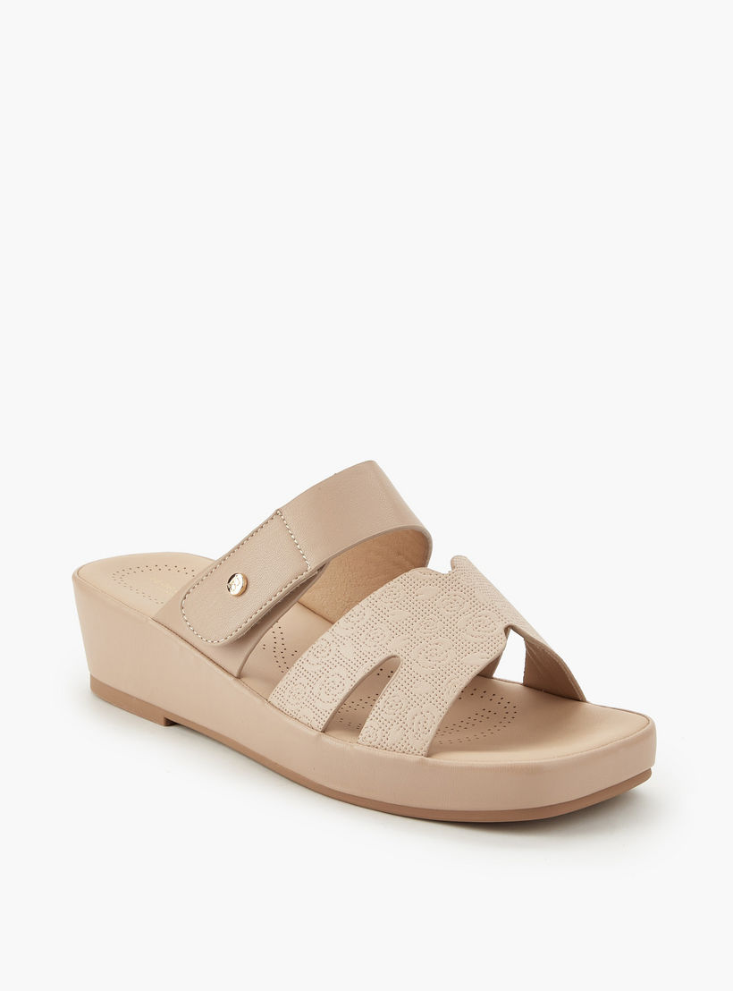 Flora Bella Women Floral Textured Wedge Heel Sandals-women-shoes-sandals-heeled-image-2