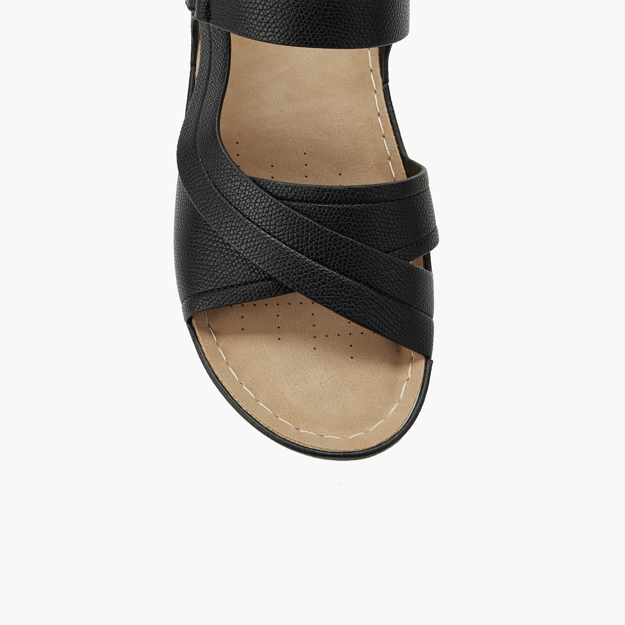 Flora Bella Women Hook & Loop Cross Strap Sandals-women-shoes-flats-sandals-image-5
