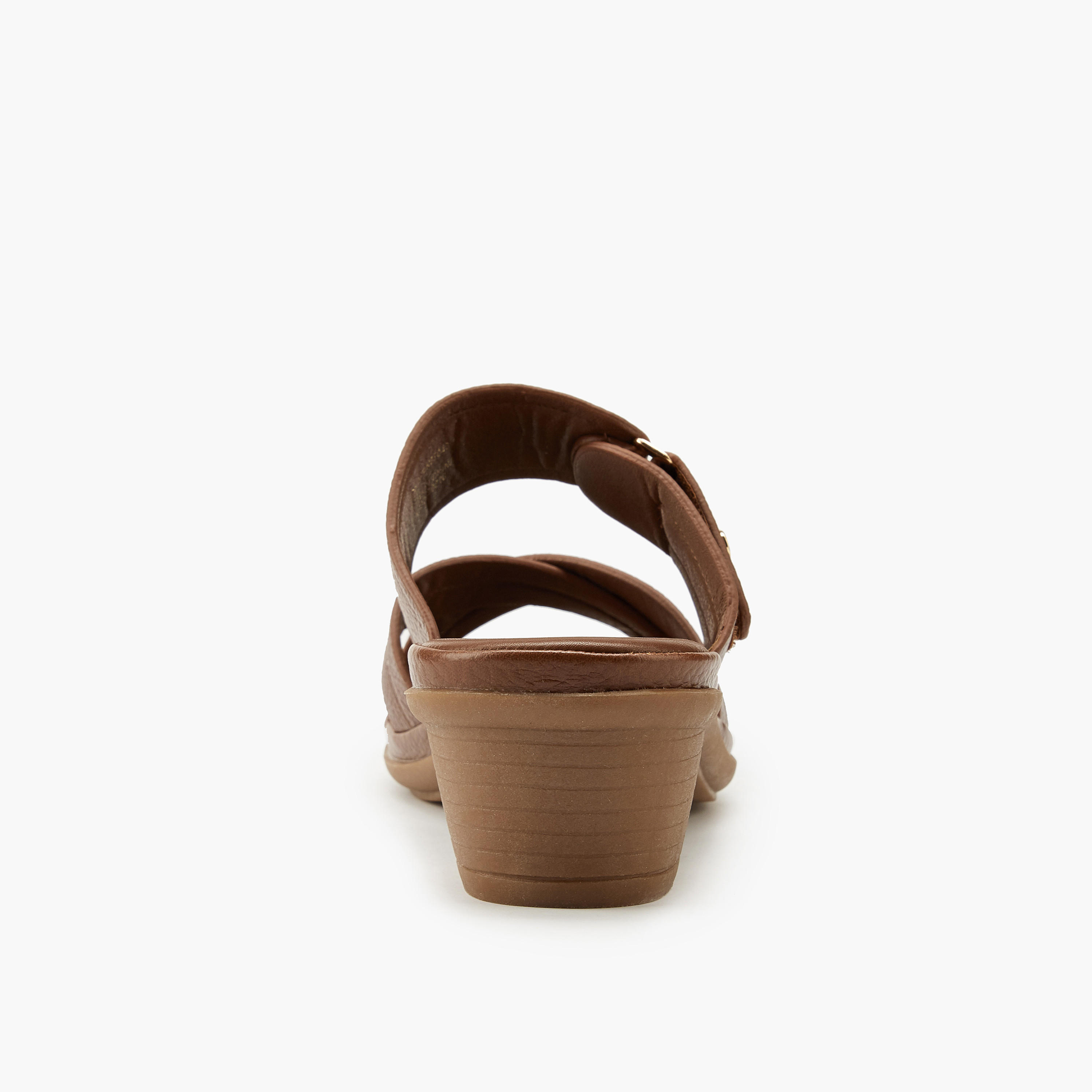 Flora Bella Criss-Cross Textured Slip-On Sandals-women-shoes-sandals-heeled-image-5