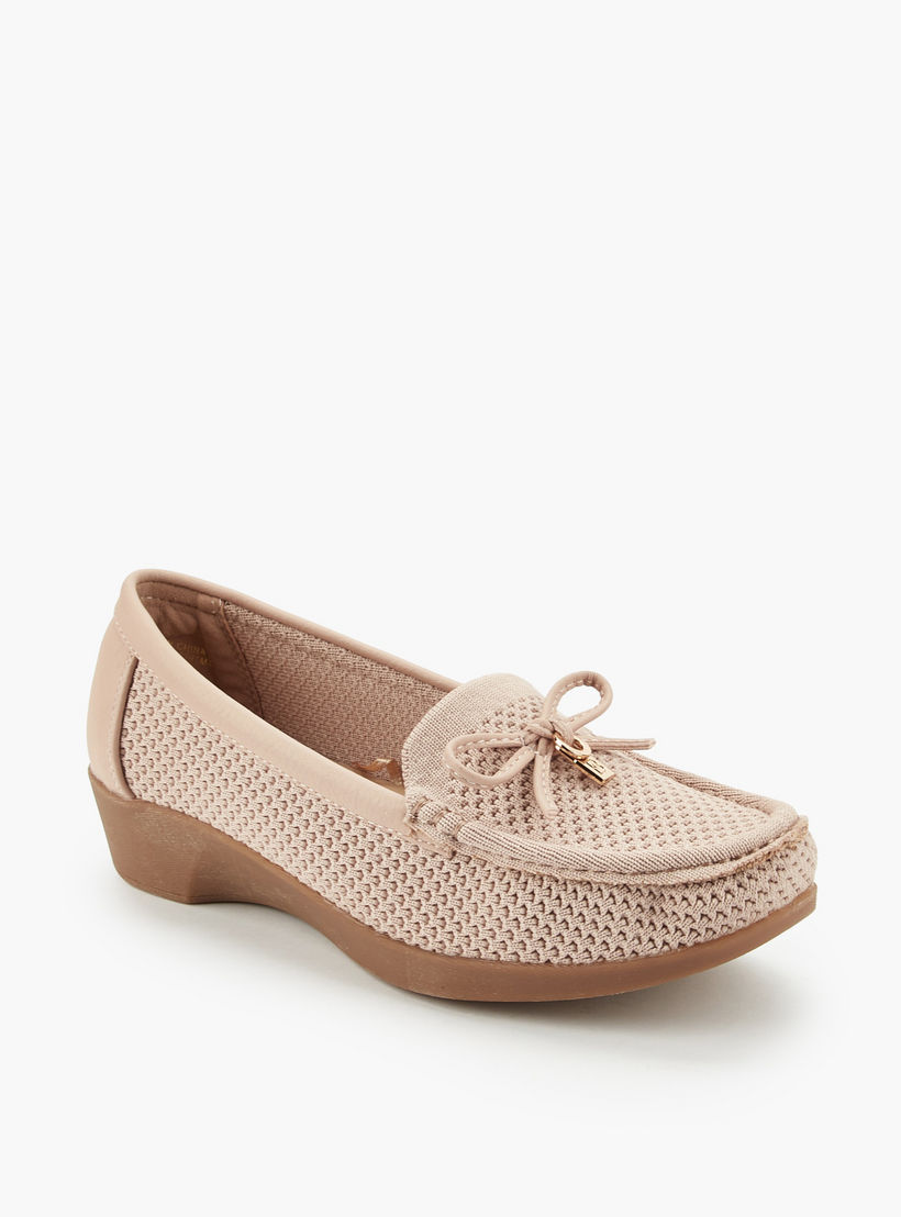 Flora Bella Women Wedge Heel Moccasins-women-shoes-flats-moccasins-image-2