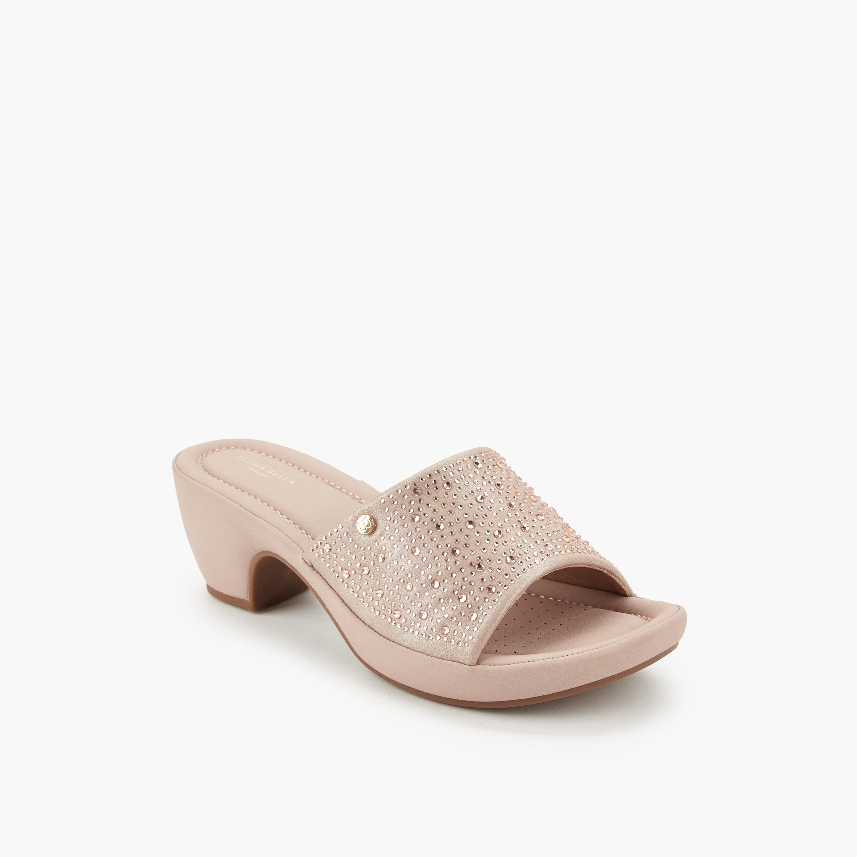 صندل بكعب عريض وزينة للنساء من فلورا بيلا-women-shoes-sandals-heeled-image-12