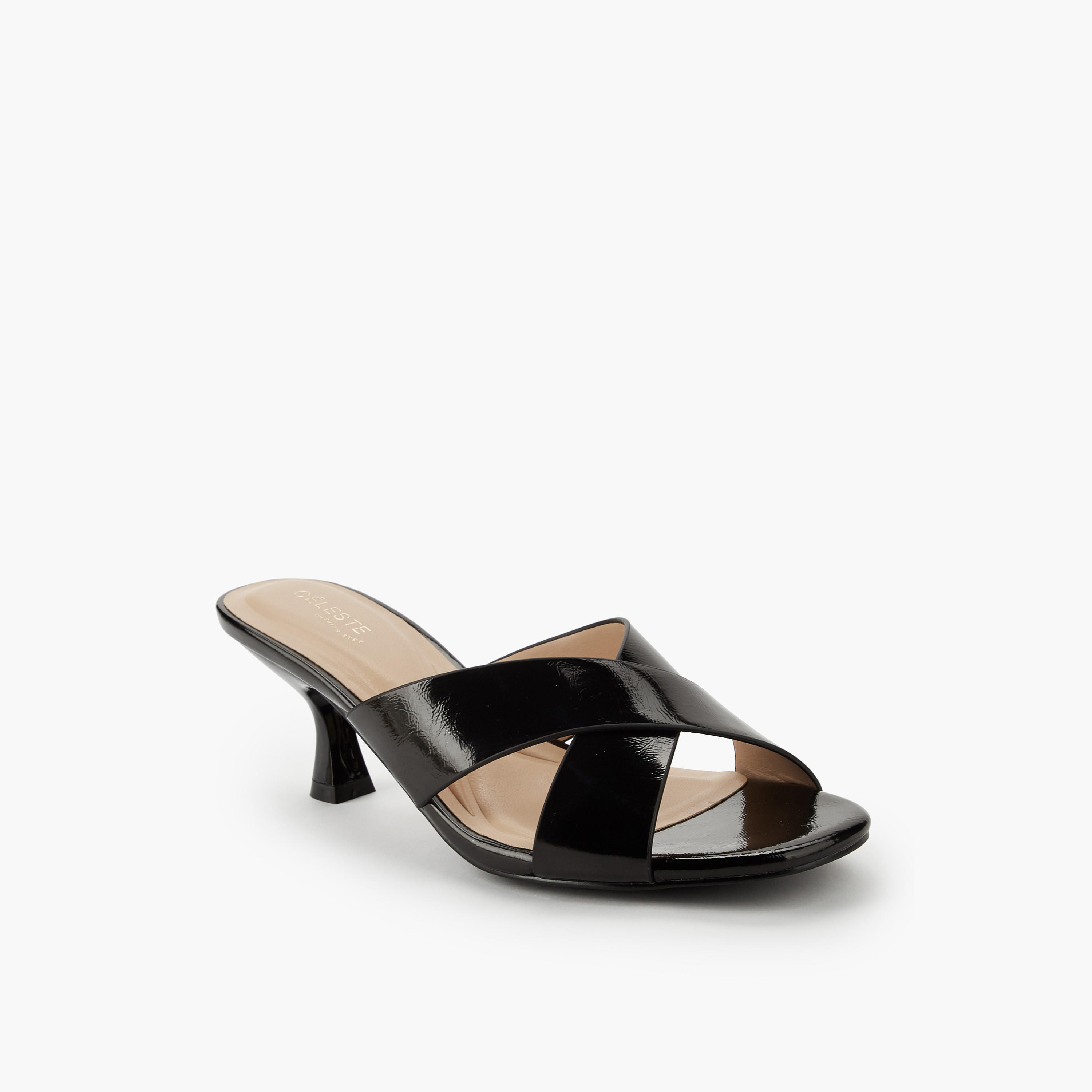 Celeste Women Cross Strap Kitten Heel Sandals-women-shoes-sandals-heeled-image-3