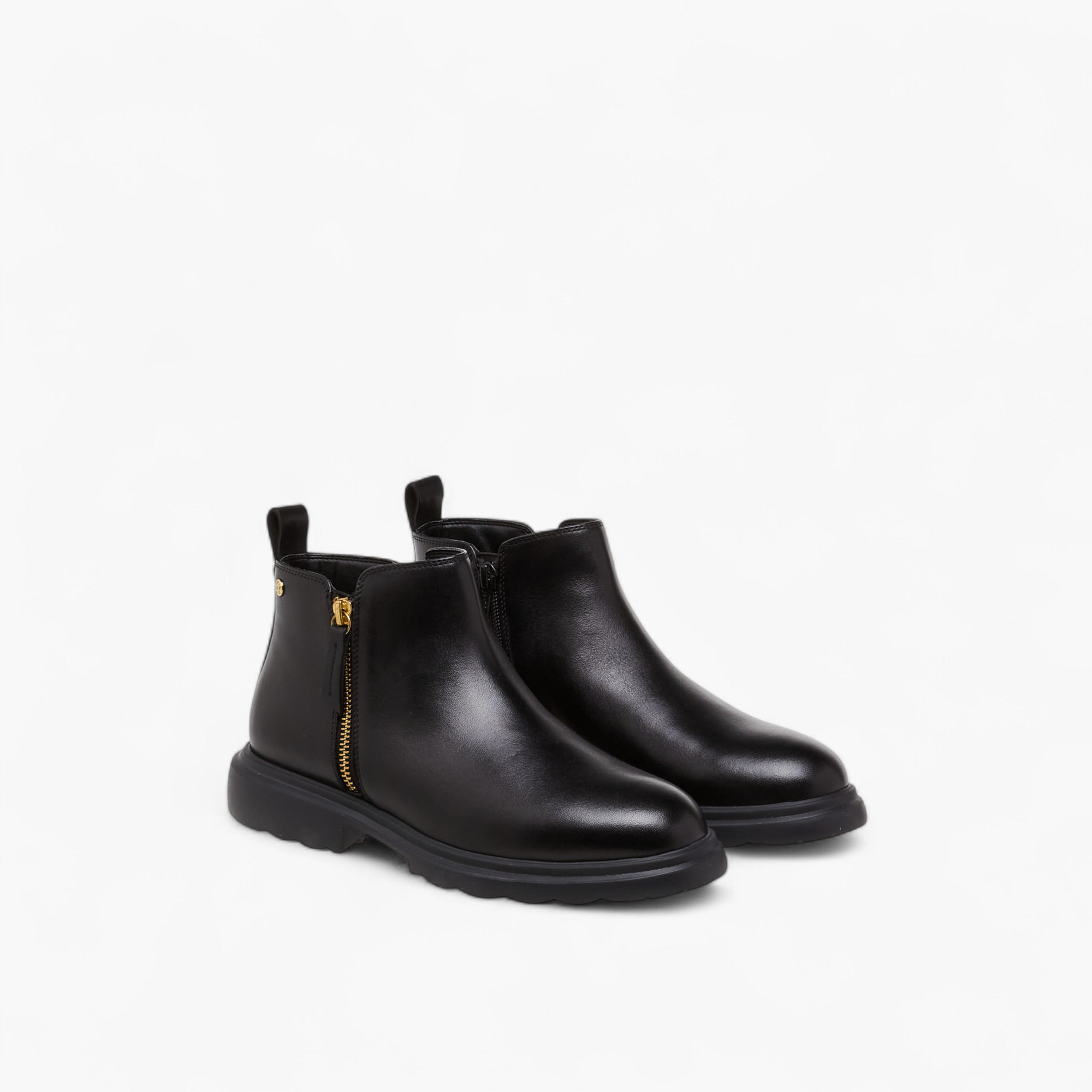 Paprika Women's Ankle Boots with Zip Clousre-women-shoes-boots-image-1
