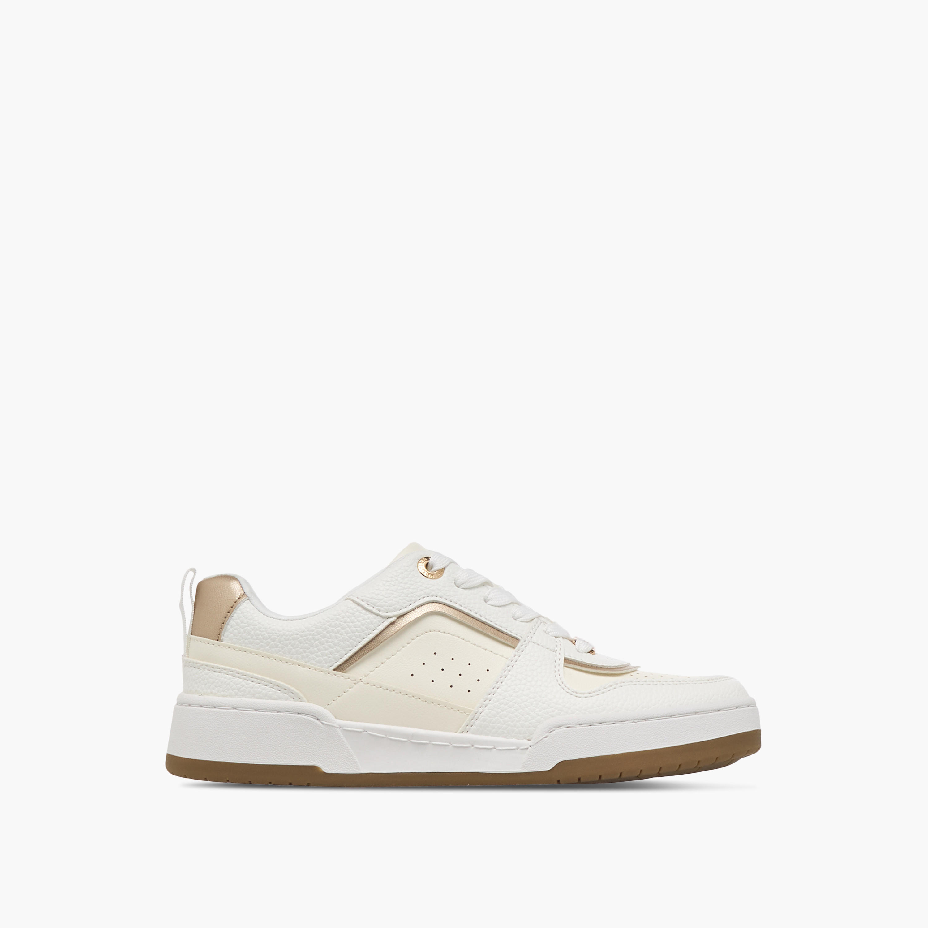 Paprika Panelled Lace-Up Sneakers with Pull Tabs-women-shoes-sneakers-image-3