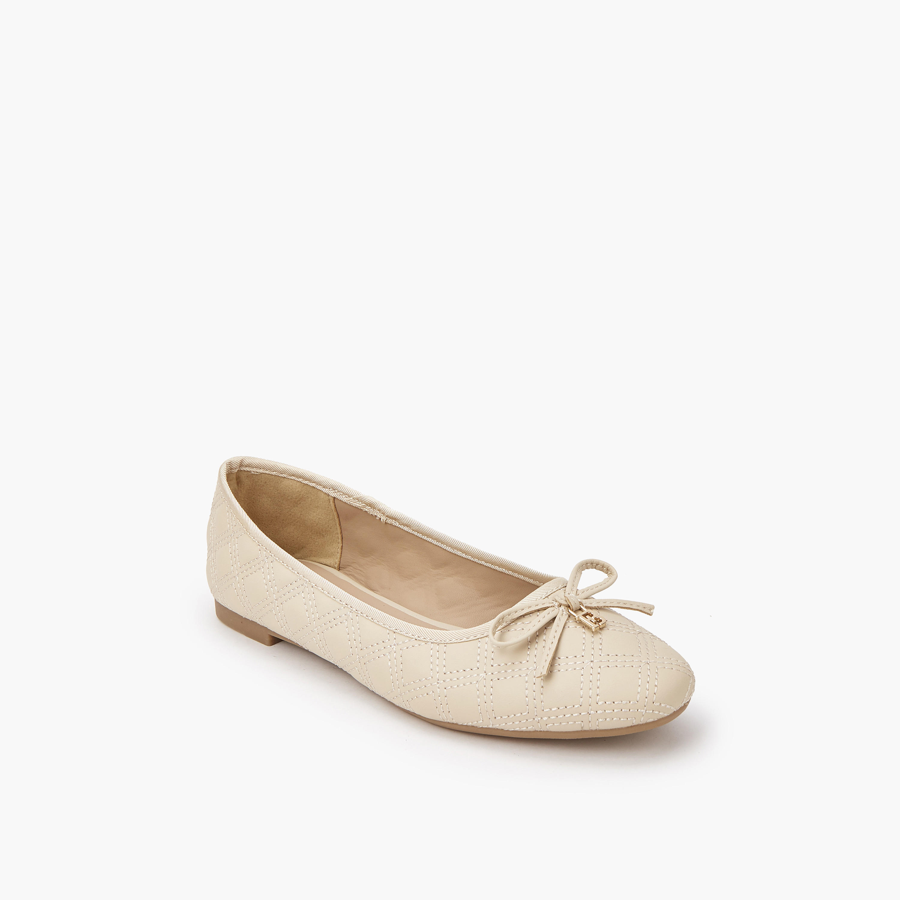 Flora Bella Bow Accent Slip-On Ballerina Shoes-women-shoes-ballerinas-image-3