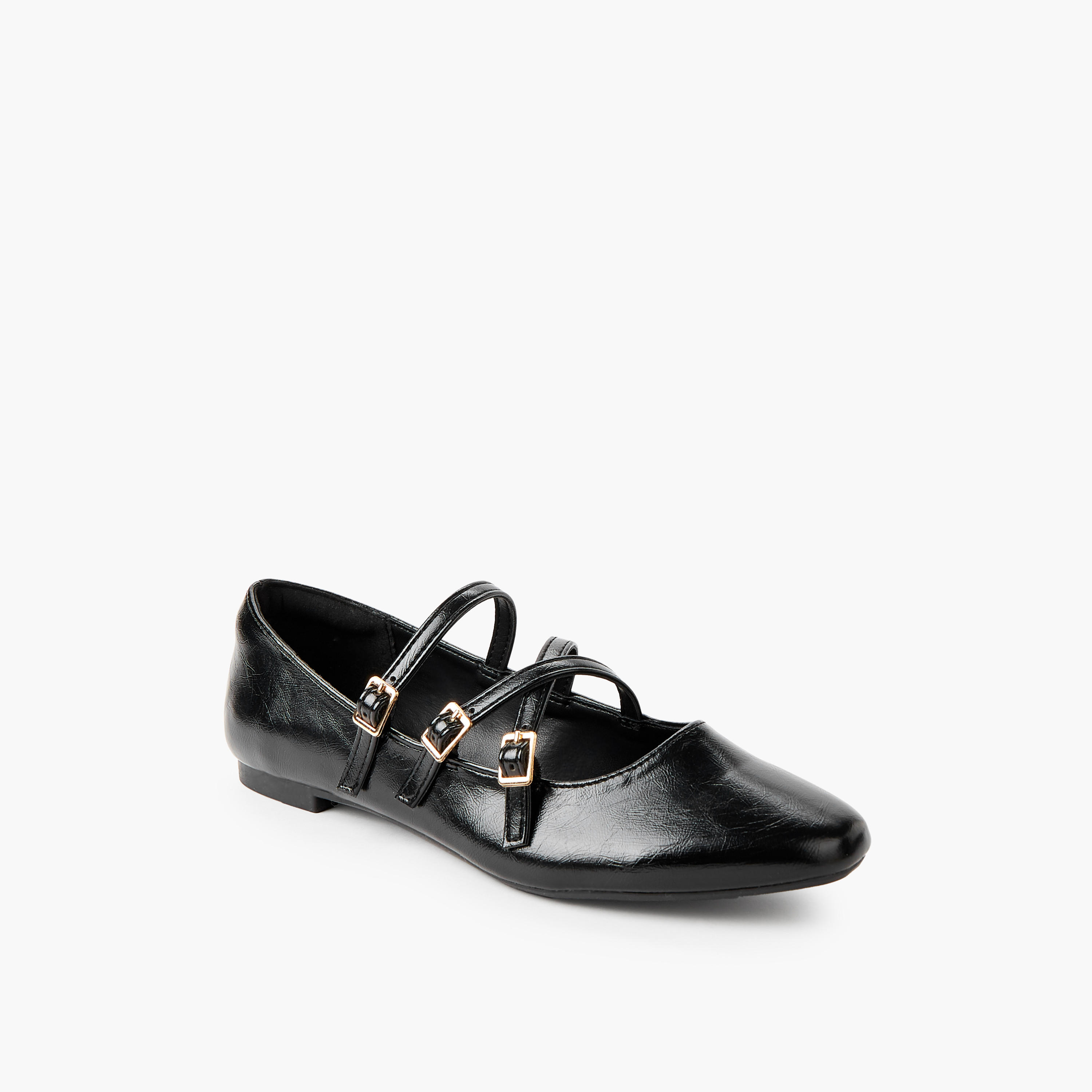 Celeste Women Buckle Closure Ballerina Shoes-women-shoes-ballerinas-image-2